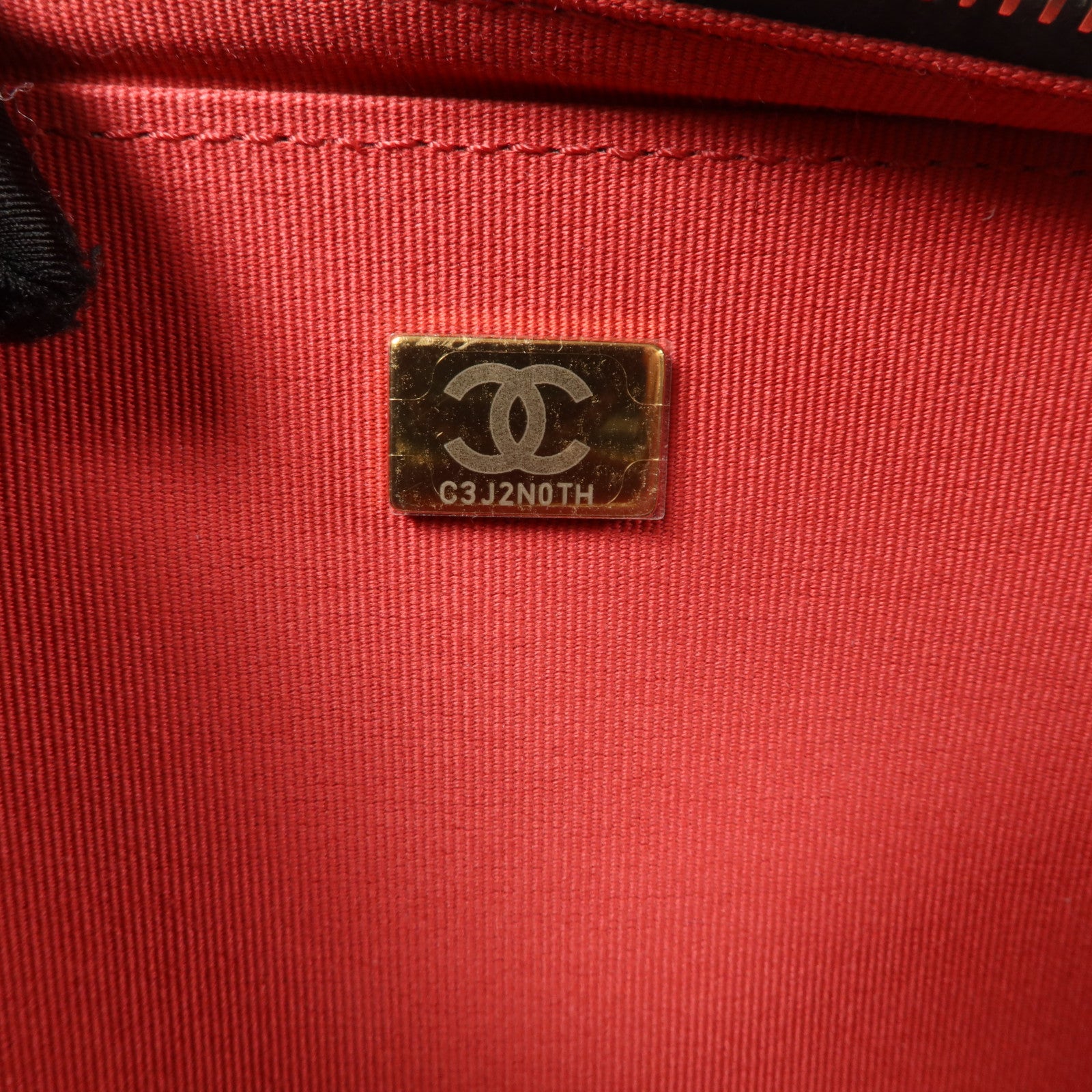 CHANEL 牛皮皮革Chain Shoulder鏈帶肩背袋