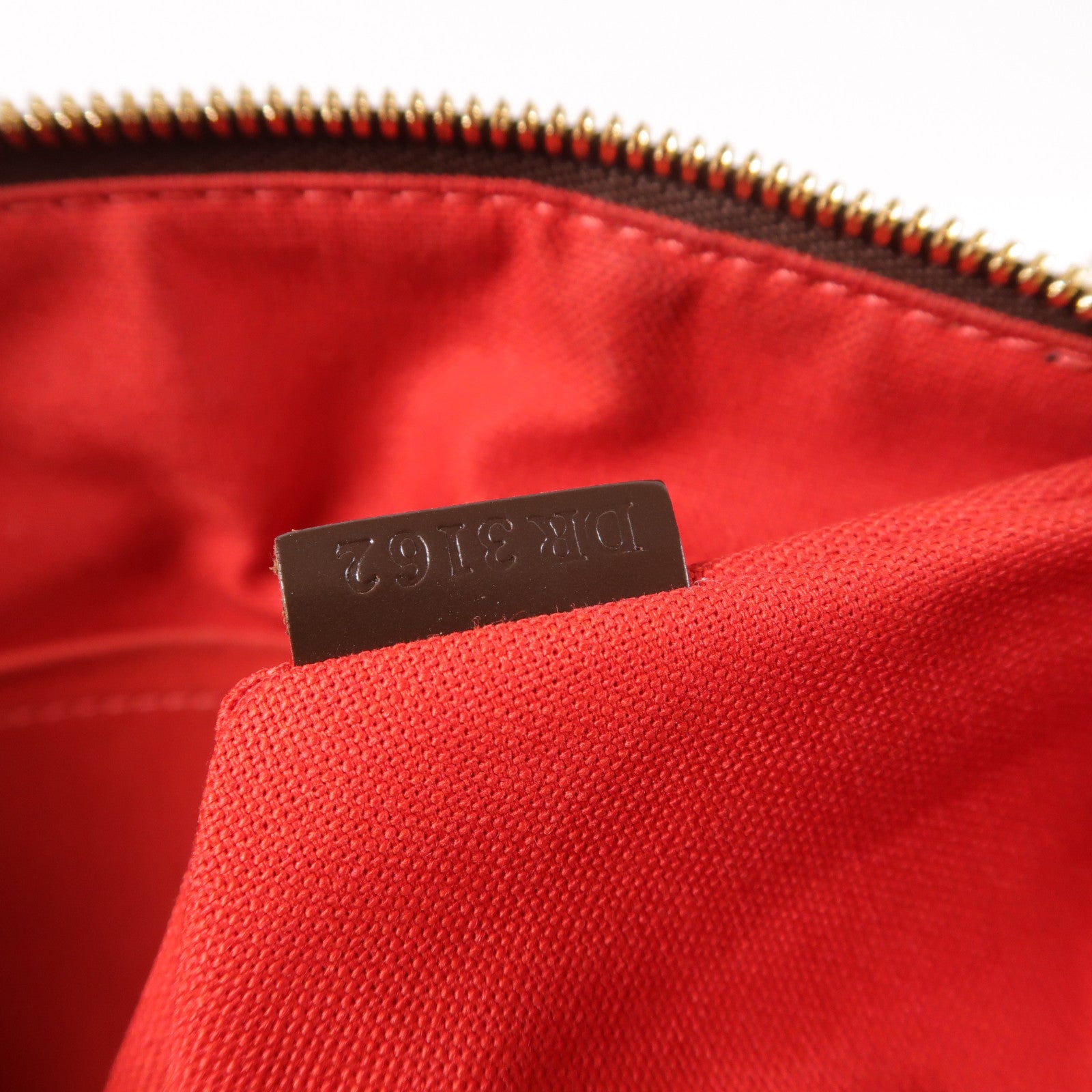 LOUIS VUITTON Damier Westminster GM金扣肩背袋棕色