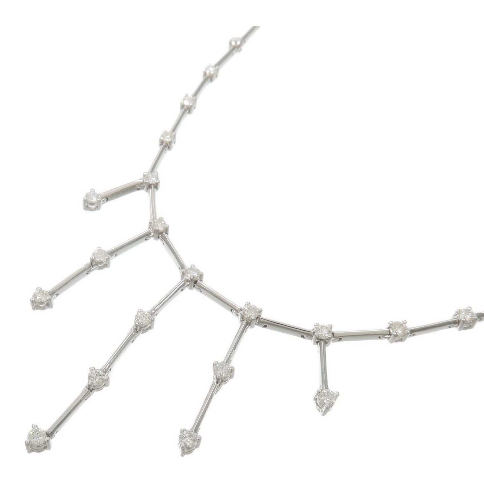 JEWELRY 18K白金Diamond Necklace鑽石項鍊