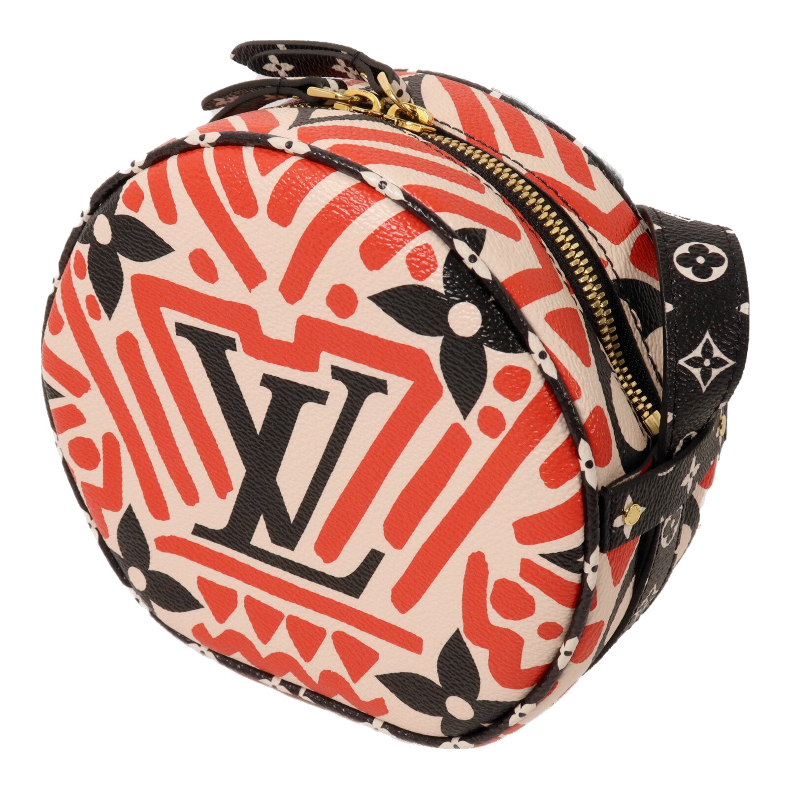 LOUIS VUITTON Monogram Giant Crafty Boite Chapoe Soupe肩背袋