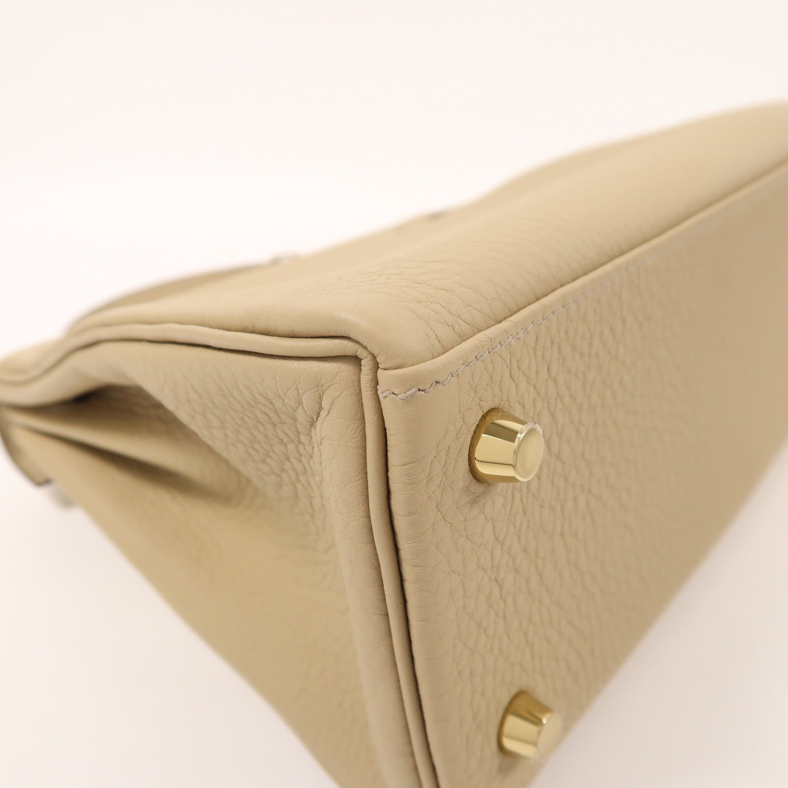 HERMES 【激減優惠】Togo皮革Kelly II 25金扣手挽肩背兩用袋Trench