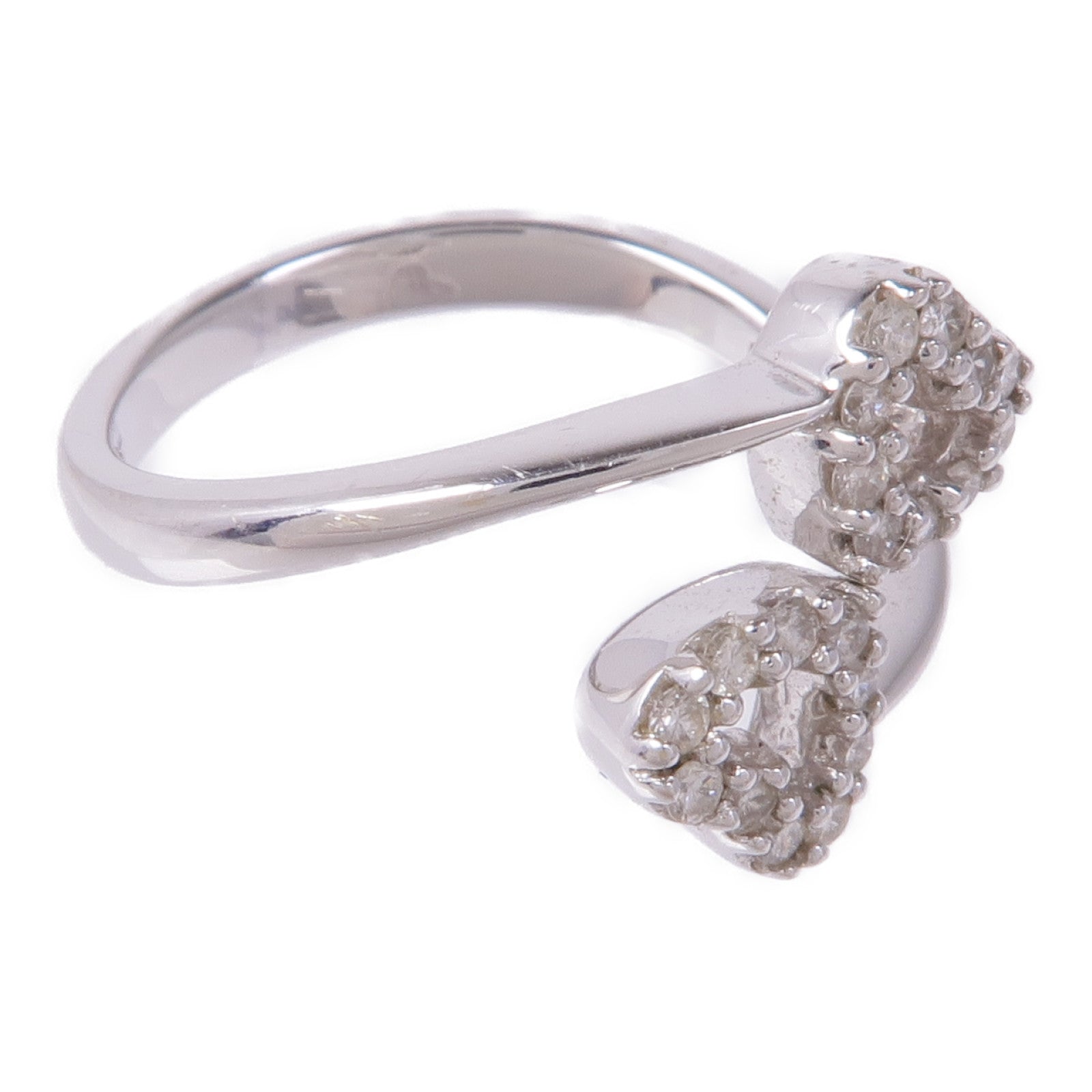 JEWELRY 【激減優惠】18K白金Diamond Ring鑽石戒指US#6.25