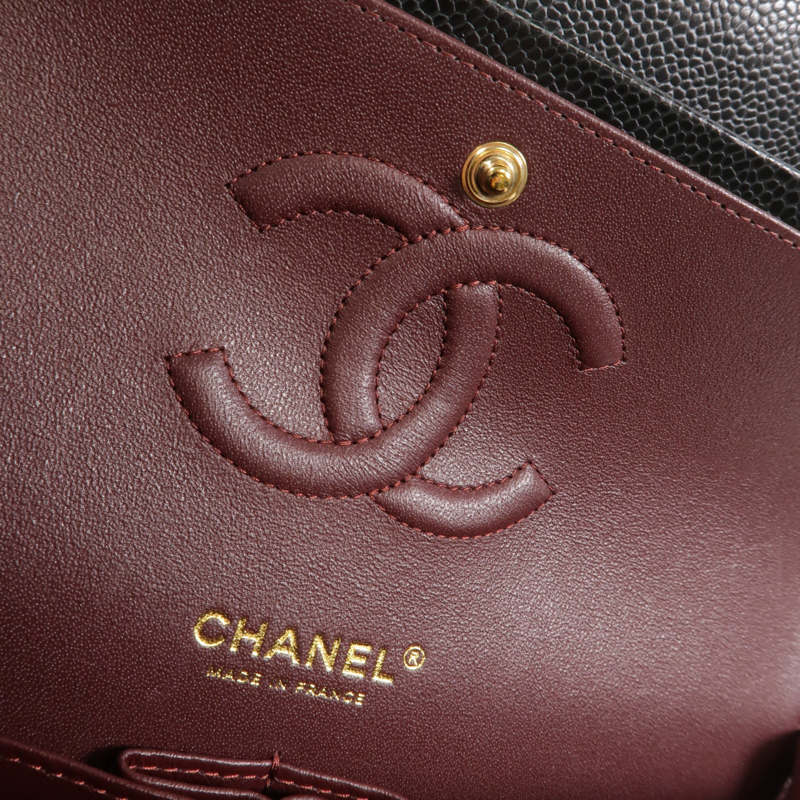 CHANEL 牛皮皮革Classic 25鏈帶肩背袋
