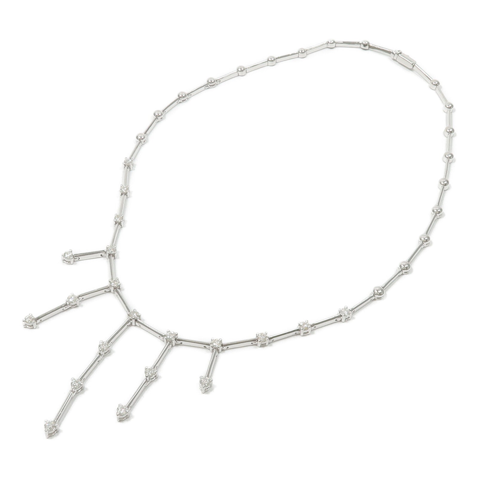 JEWELRY 18K白金Diamond Necklace鑽石項鍊