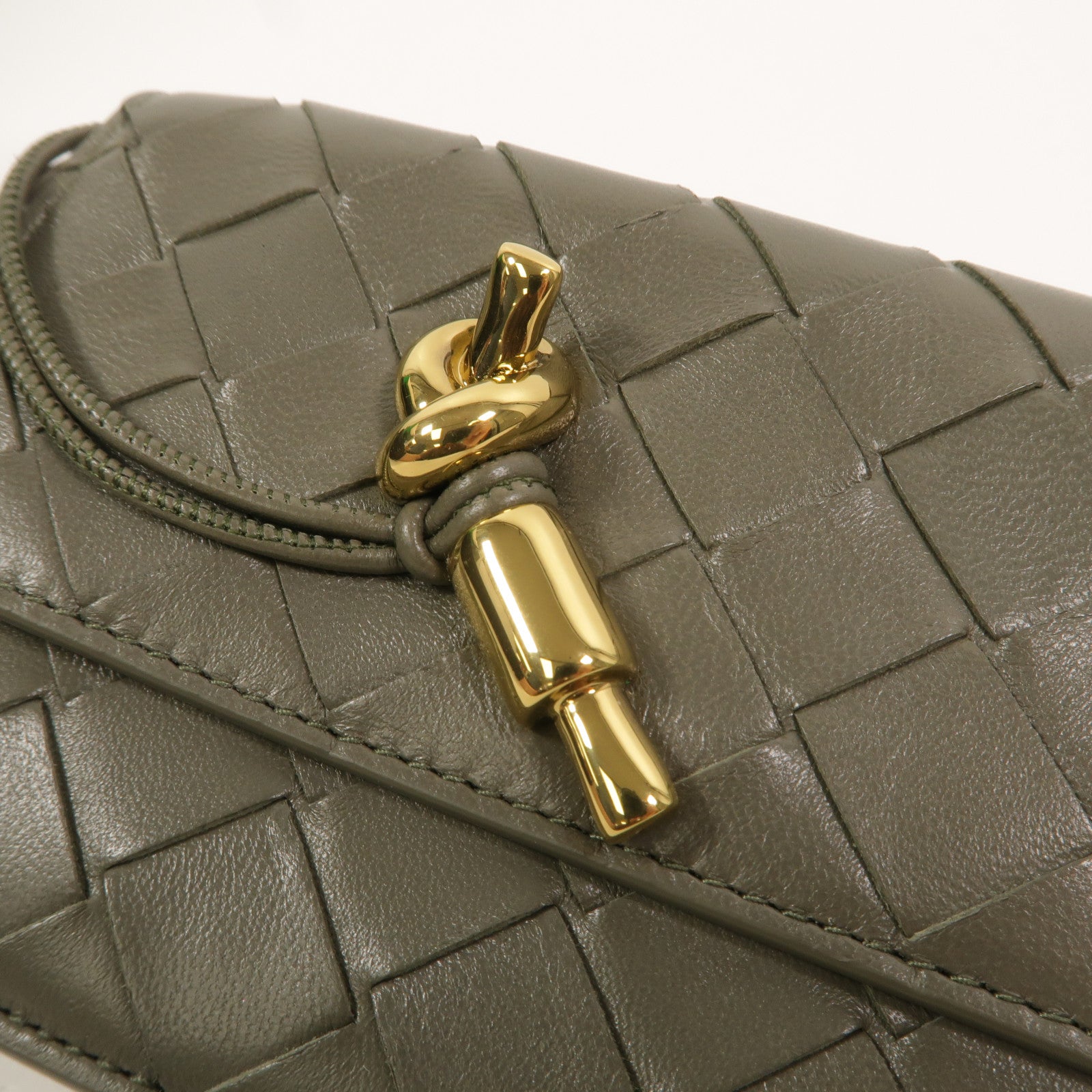 BOTTEGA VENETA 羊皮皮革Andiamo Card Case卡片套