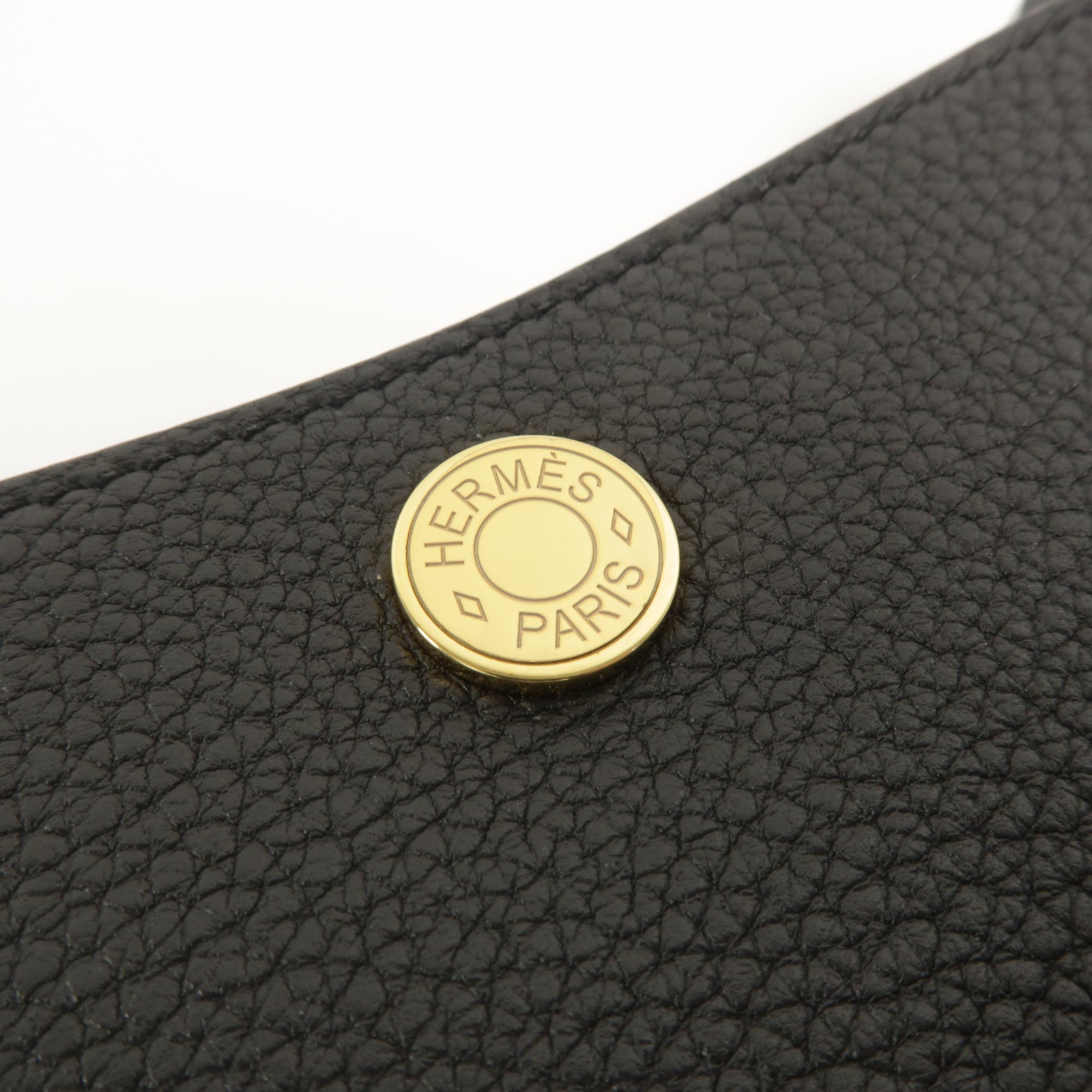 HERMES Togo皮革Perspective Cavaliere 21肩背袋Noir