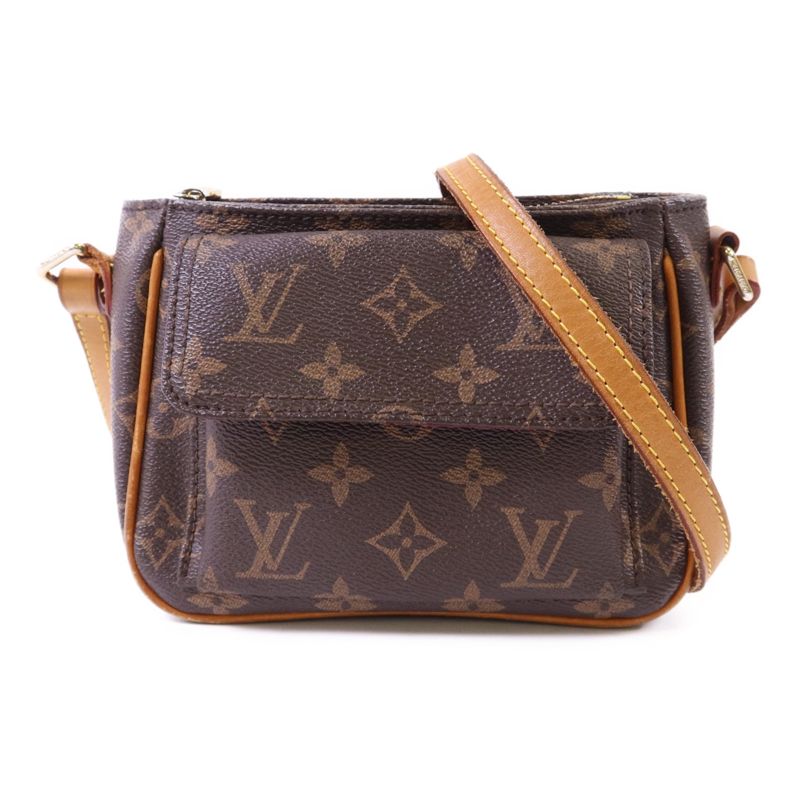 LOUIS VUITTON Monogram Vivacite PM金扣肩背袋