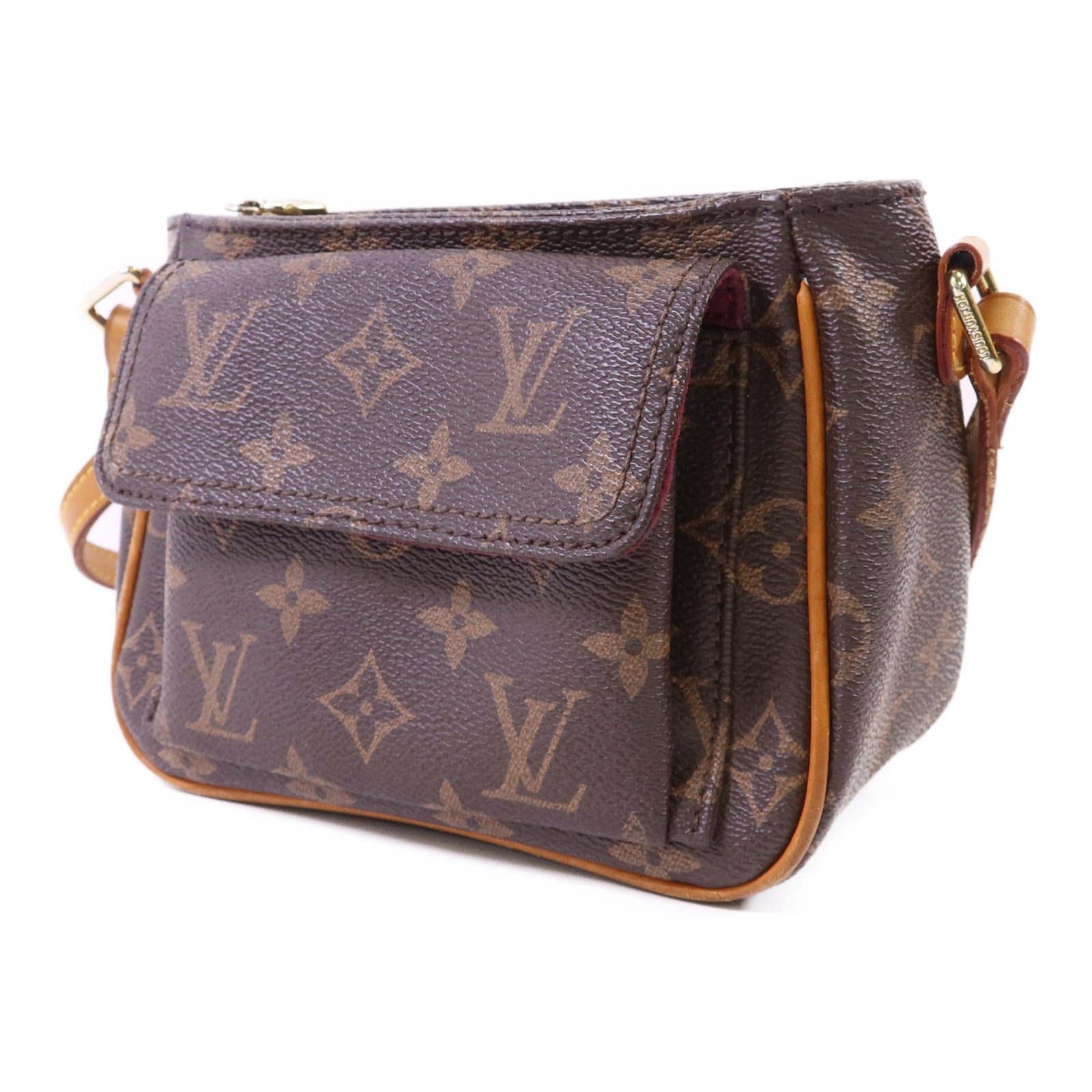 LOUIS VUITTON Monogram Vivacite PM金扣肩背袋