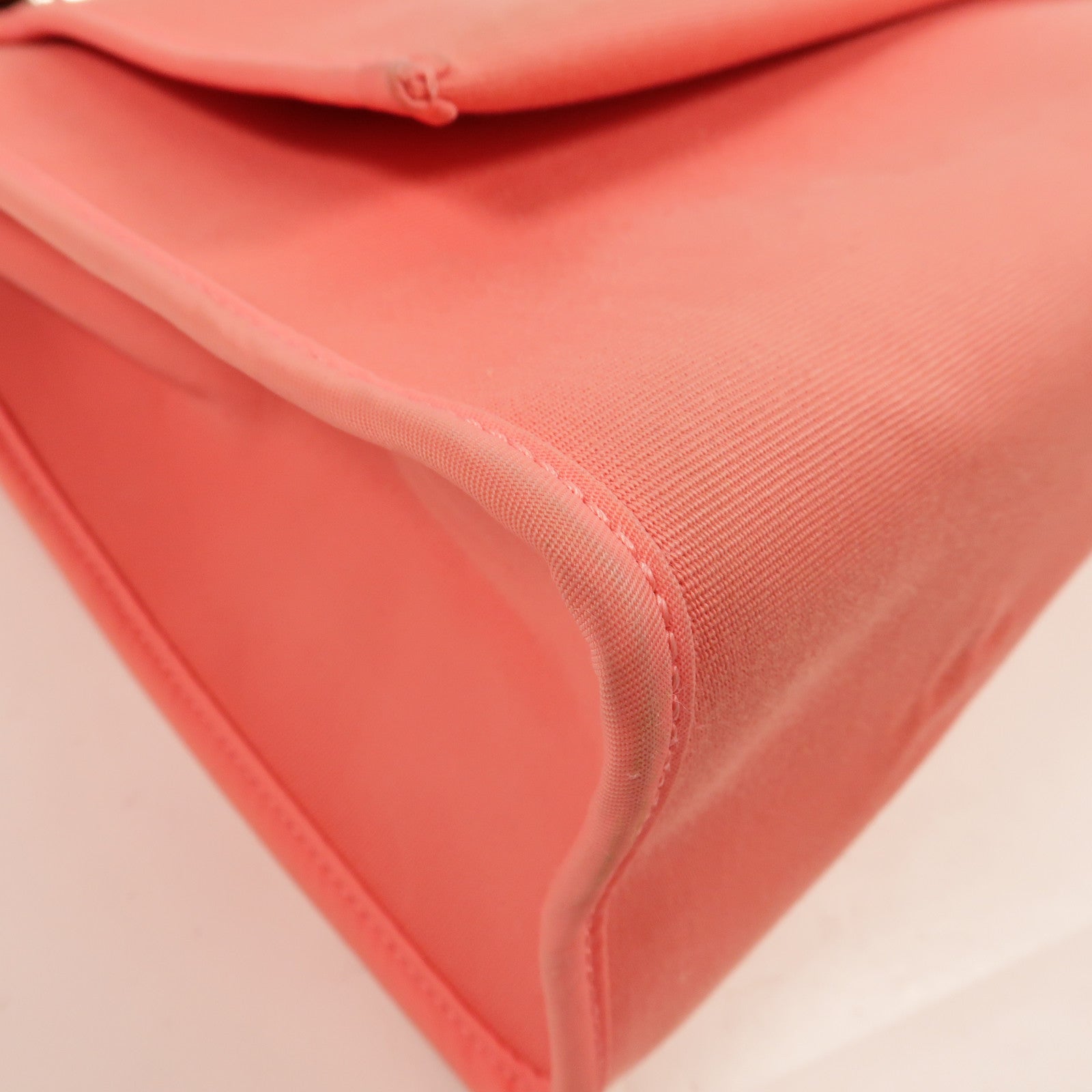 HERMES 帆布Herbag PM手挽肩背兩用袋Rose Azalee