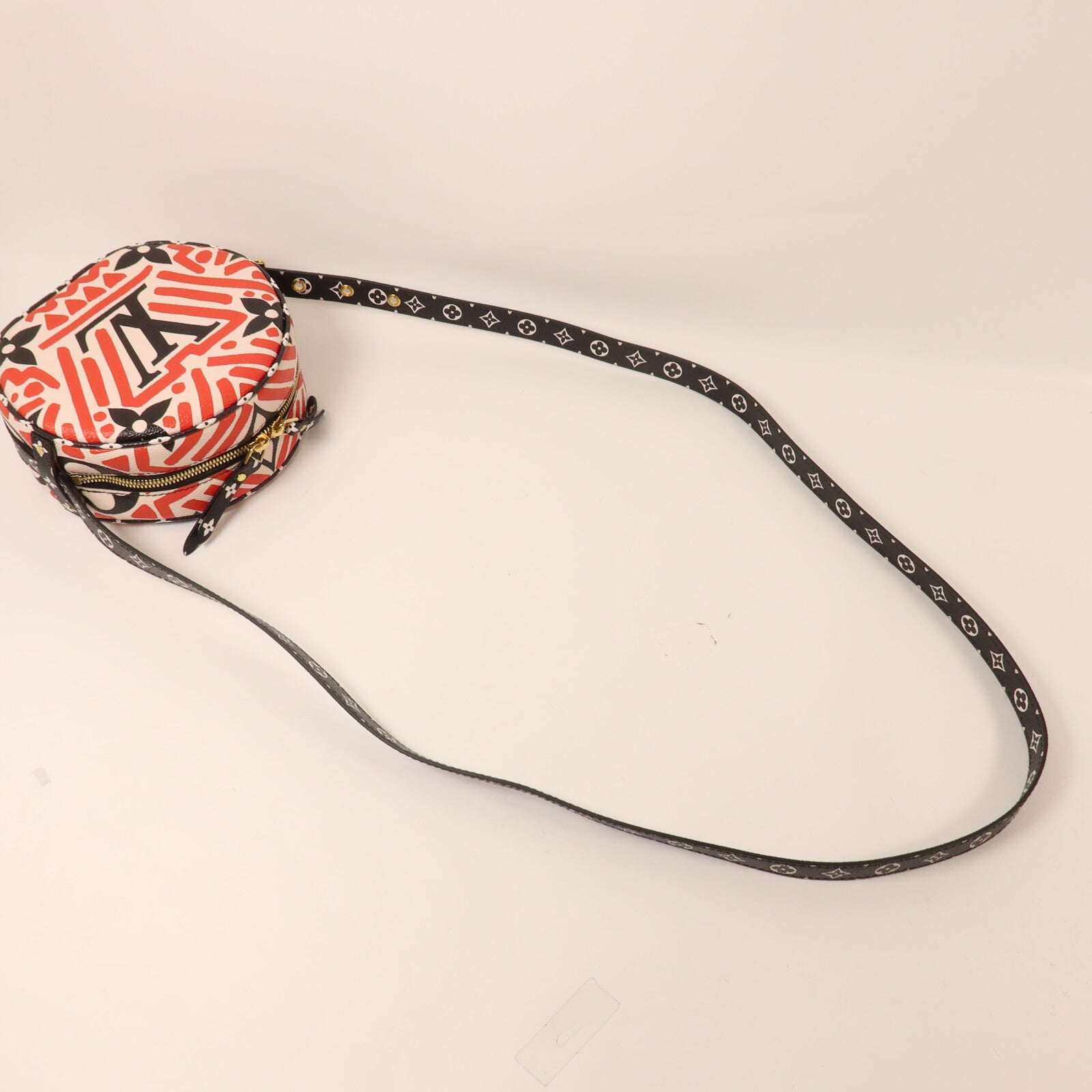 LOUIS VUITTON Monogram Giant Crafty Boite Chapoe Soupe肩背袋