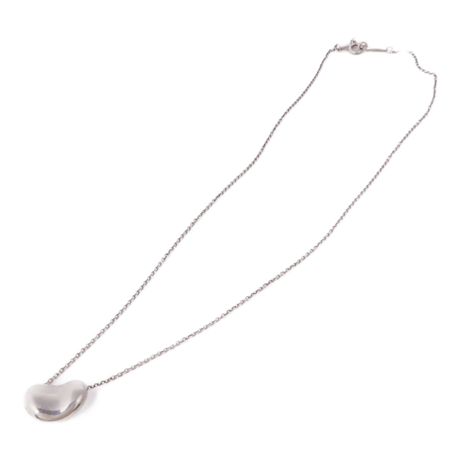 TIFFANY＆CO 925純銀Bean Necklace項鍊