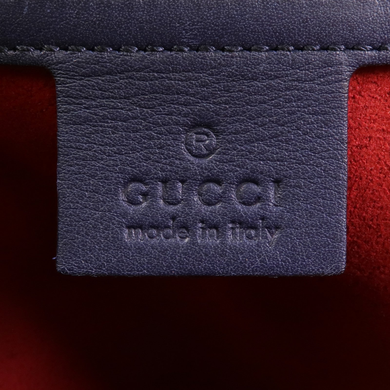 GUCCI 塗層帆布/皮革2 Way Shoulder金扣手挽肩背兩用袋