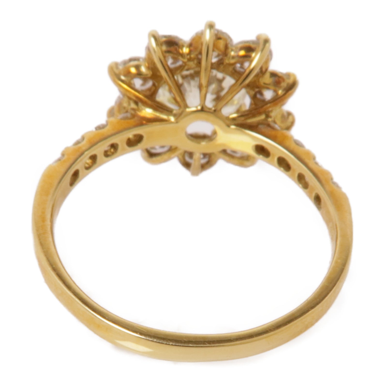 JEWELRY 18K黃金/鑽石Diamond Ring戒指US#6