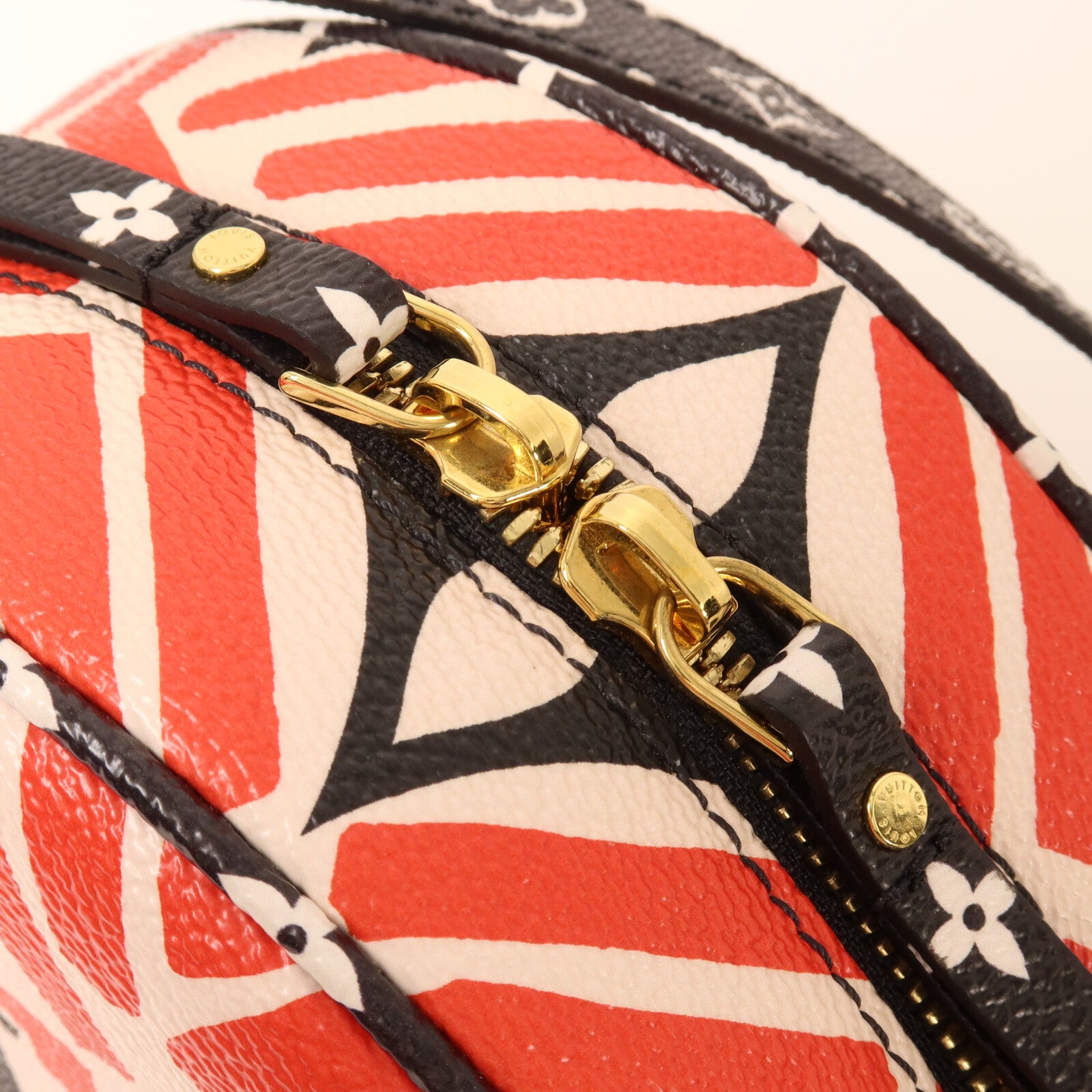 LOUIS VUITTON Monogram Giant Crafty Boite Chapoe Soupe肩背袋