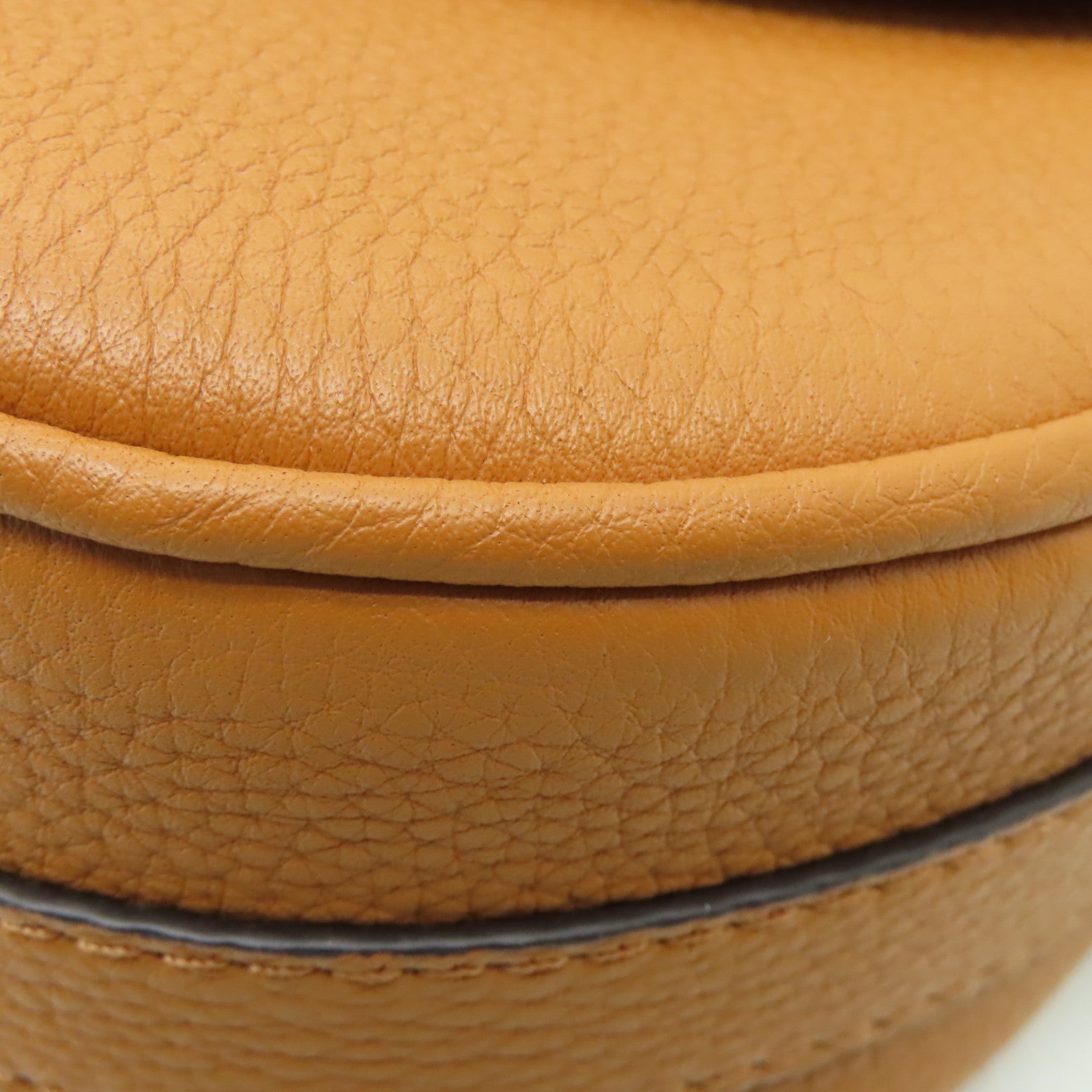 LOUIS VUITTON 【清倉大減價】粒面小牛皮Pont 9 Soft MM金扣肩背袋啡色