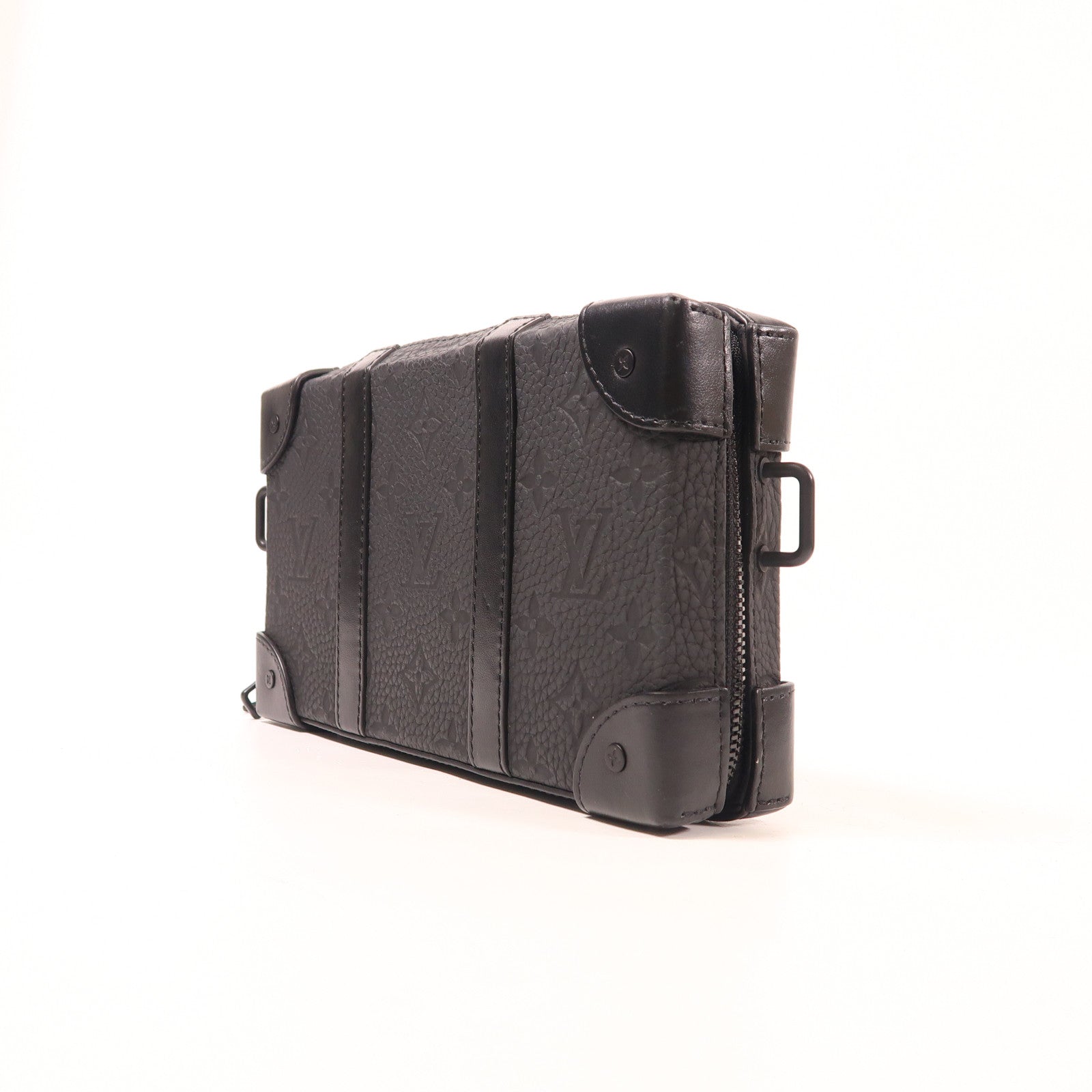 LOUIS VUITTON Monogram Taurillon Soft Trunk肩背袋