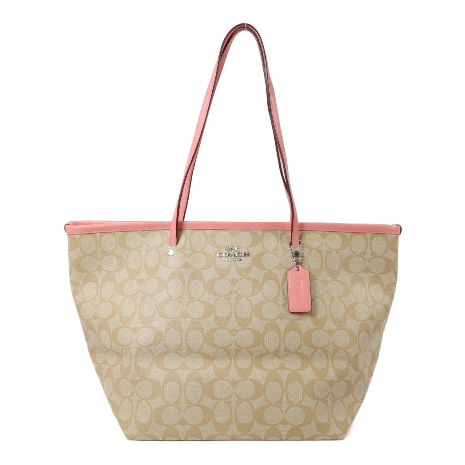 COACH 塗層帆布Tote Bag手挽袋