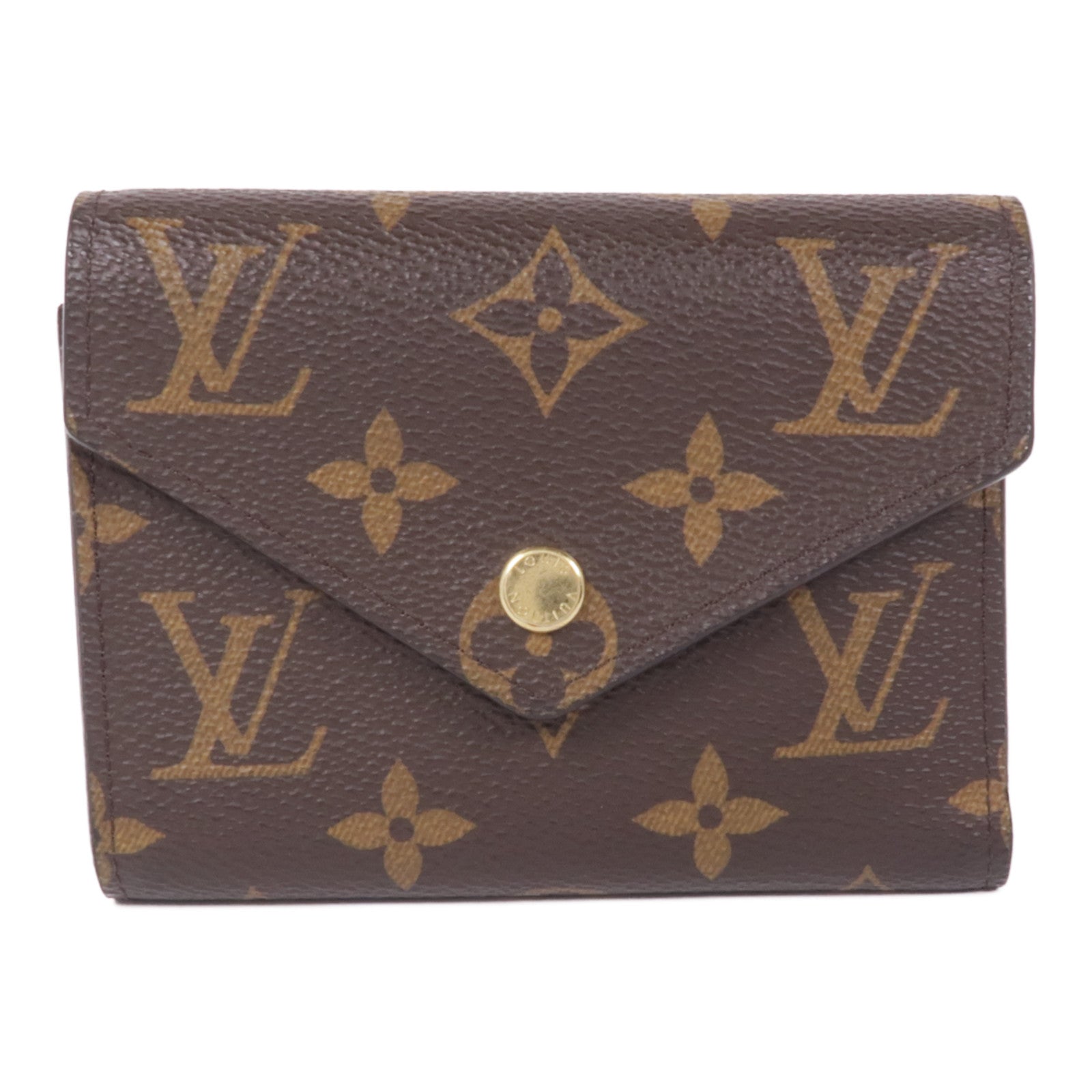 LOUIS VUITTON Monogram Victorine Wallet金扣錢包