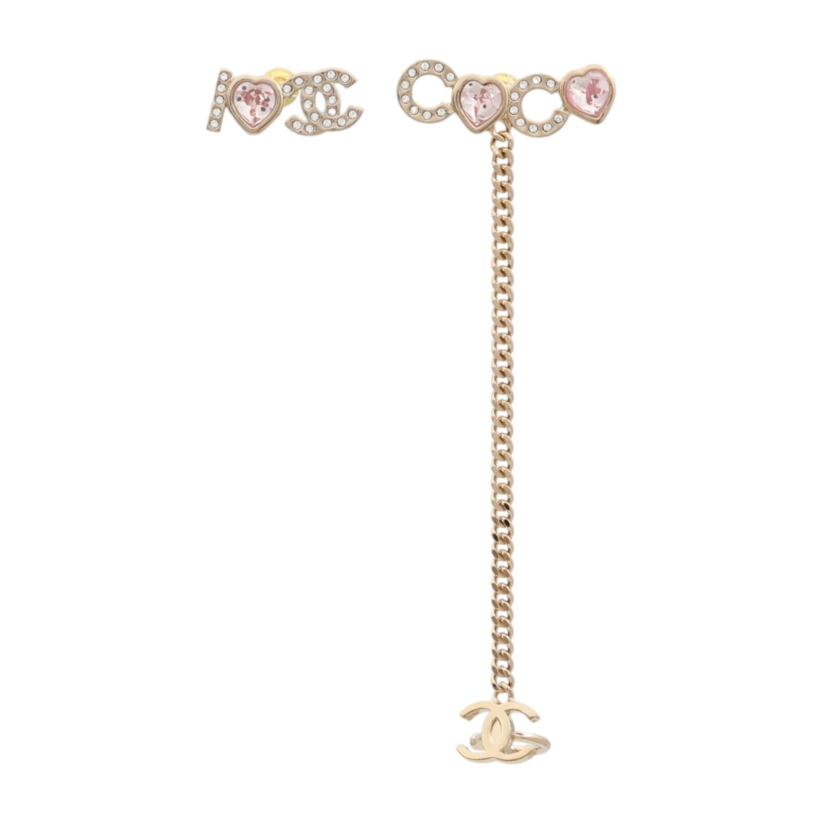 CHANEL 金屬/PVC Earrings耳環