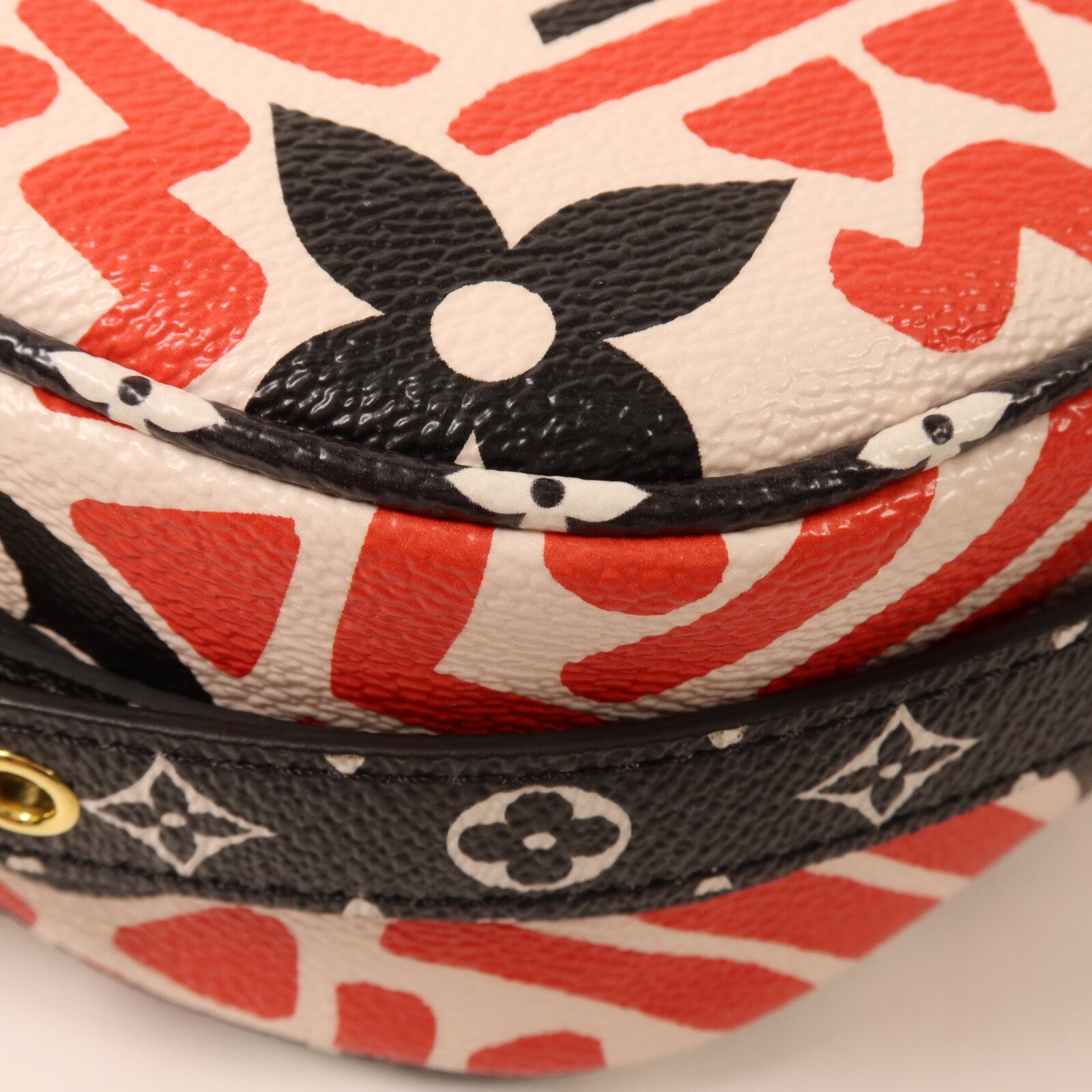 LOUIS VUITTON Monogram Giant Crafty Boite Chapoe Soupe肩背袋
