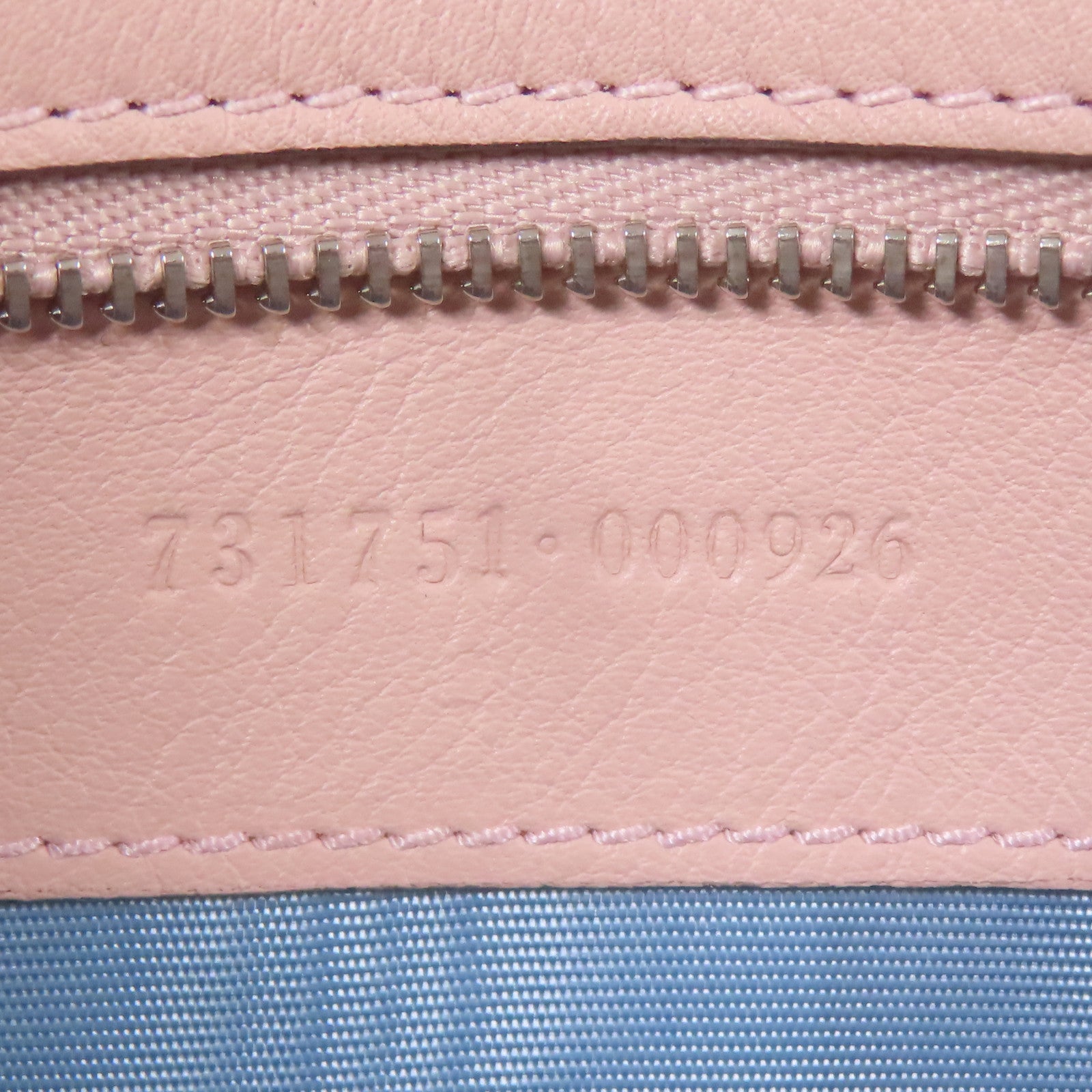 GUCCI GG SHW Shoulder Bag 731751 Satin Pink