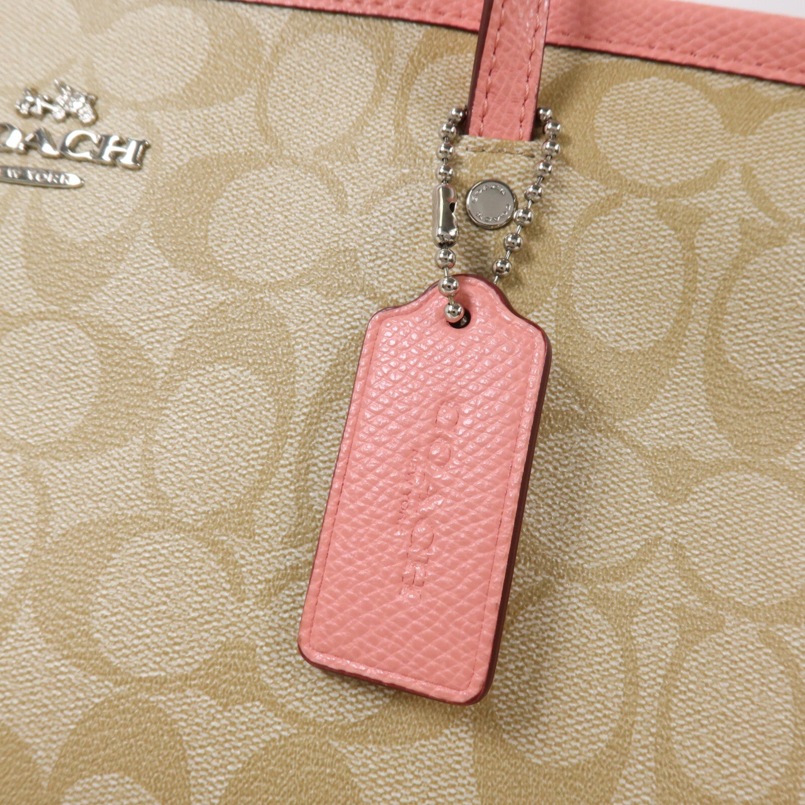 COACH 塗層帆布Tote Bag手挽袋