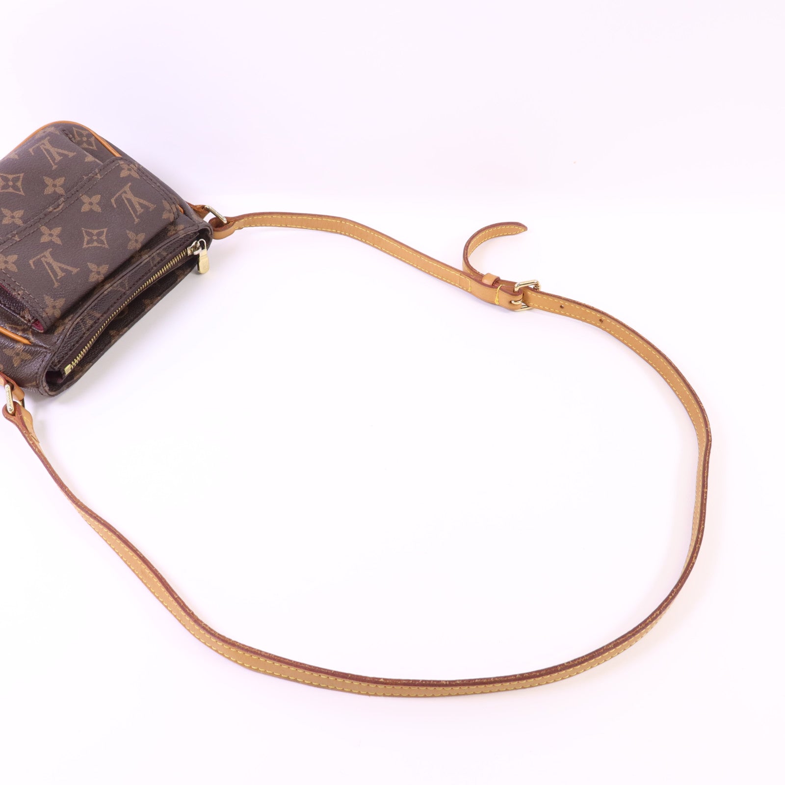 LOUIS VUITTON Monogram Vivacite PM金扣肩背袋