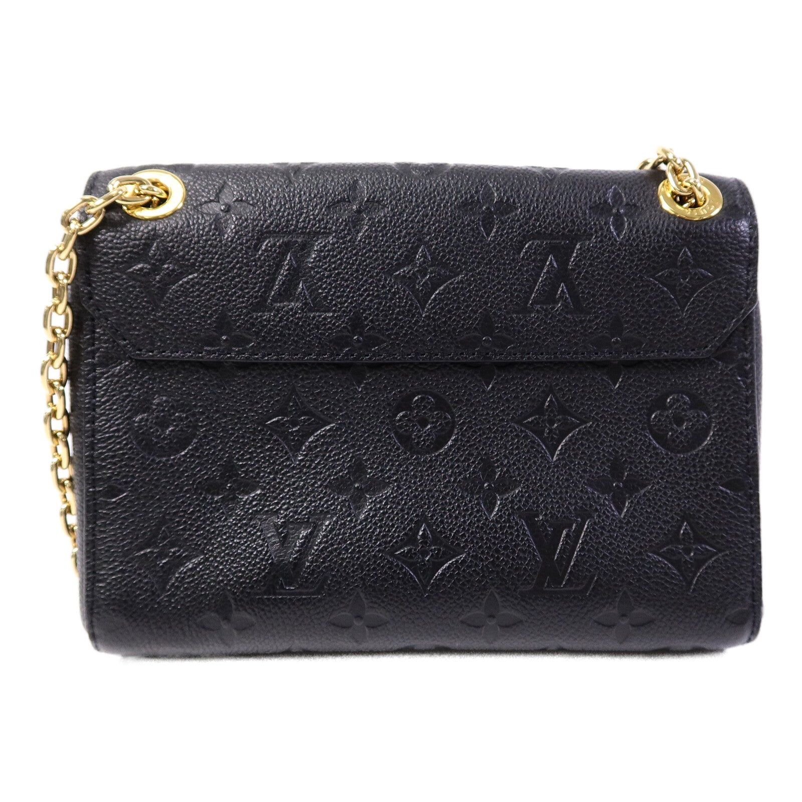 LOUIS VUITTON Monogram Empreinte Vavin BB鏈帶手挽肩背兩用袋