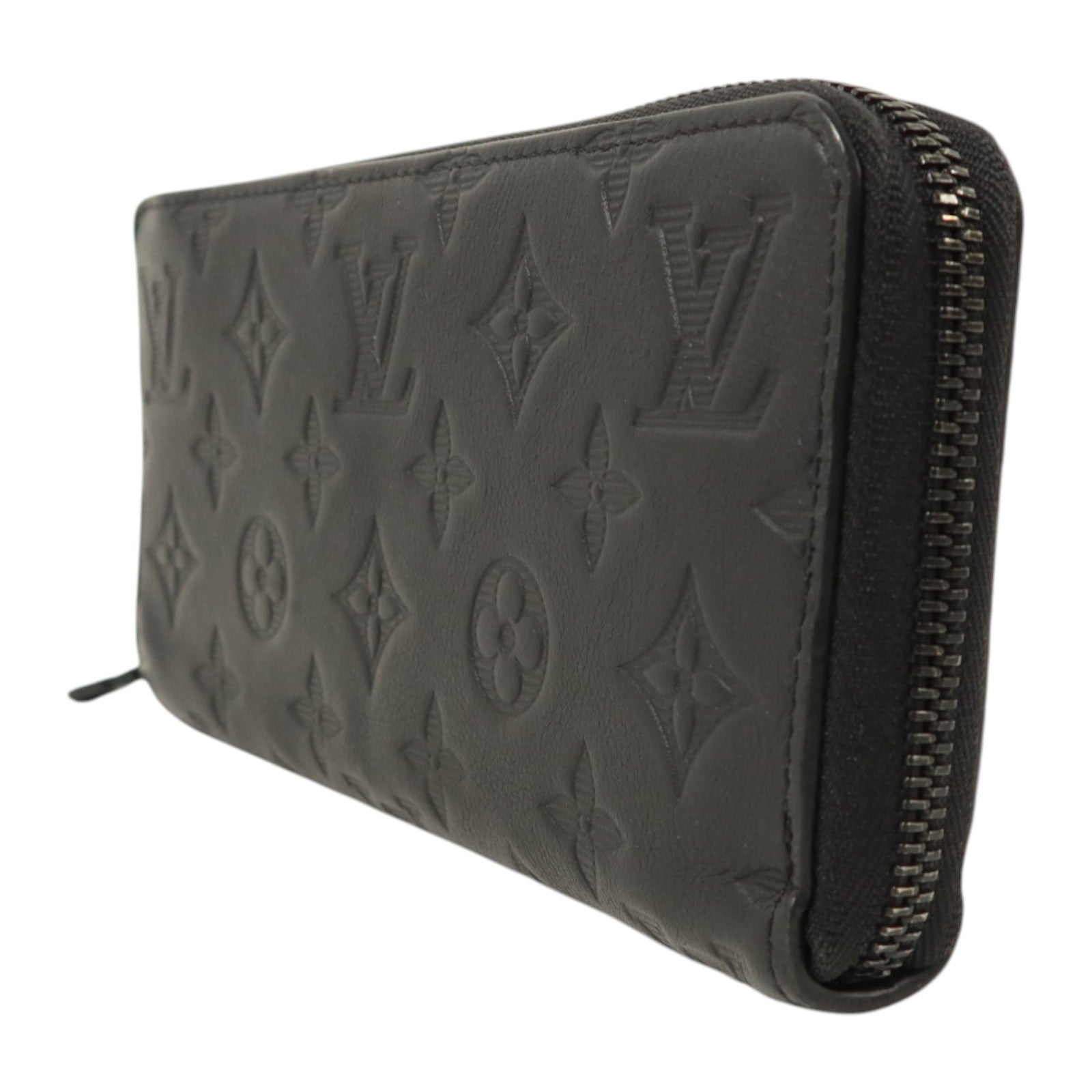 LOUIS VUITTON Monogram Shadow Zippy Wallet Horizontal長錢包