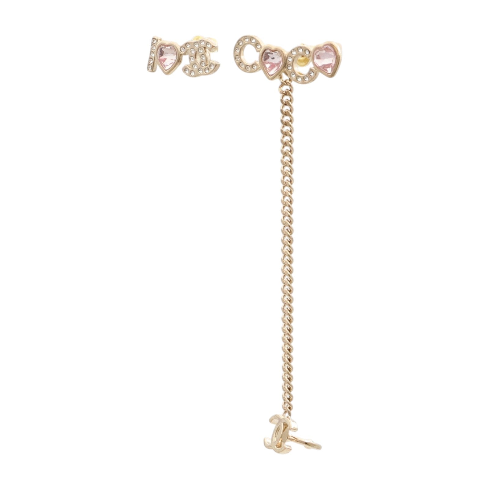 CHANEL 金屬/PVC Earrings耳環