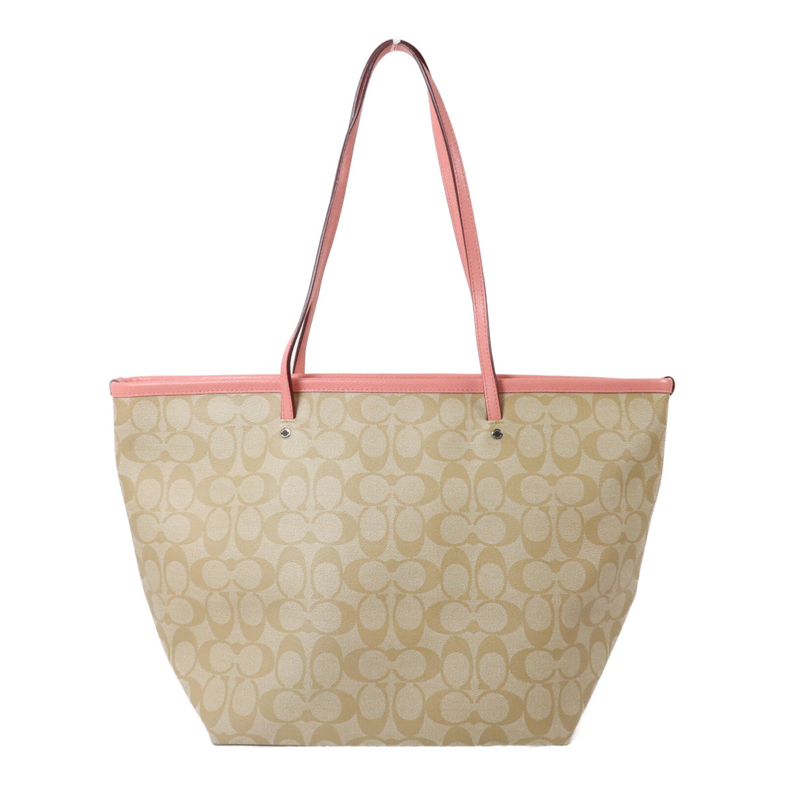 COACH 塗層帆布Tote Bag手挽袋