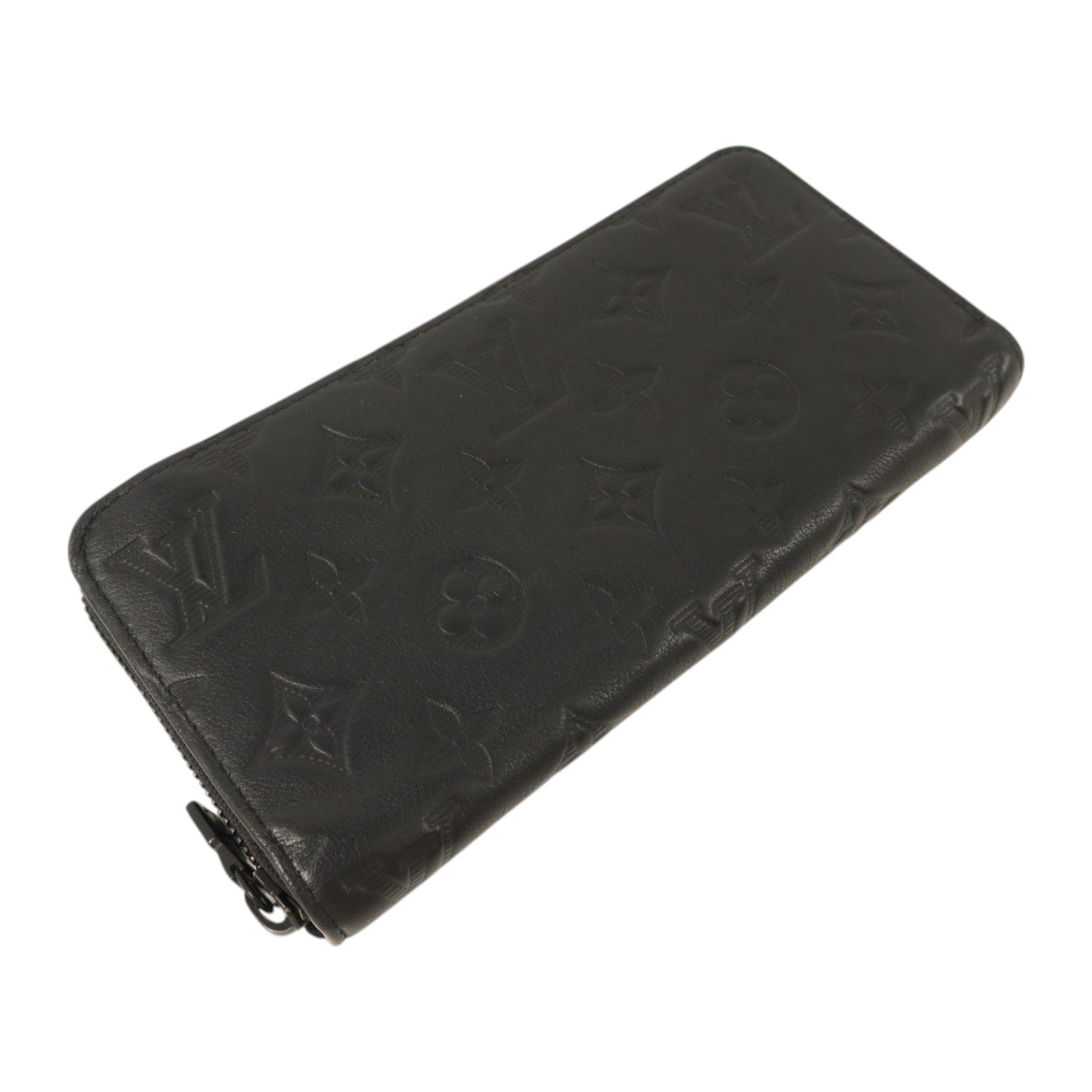 LOUIS VUITTON Monogram Shadow Zippy Wallet Horizontal長錢包