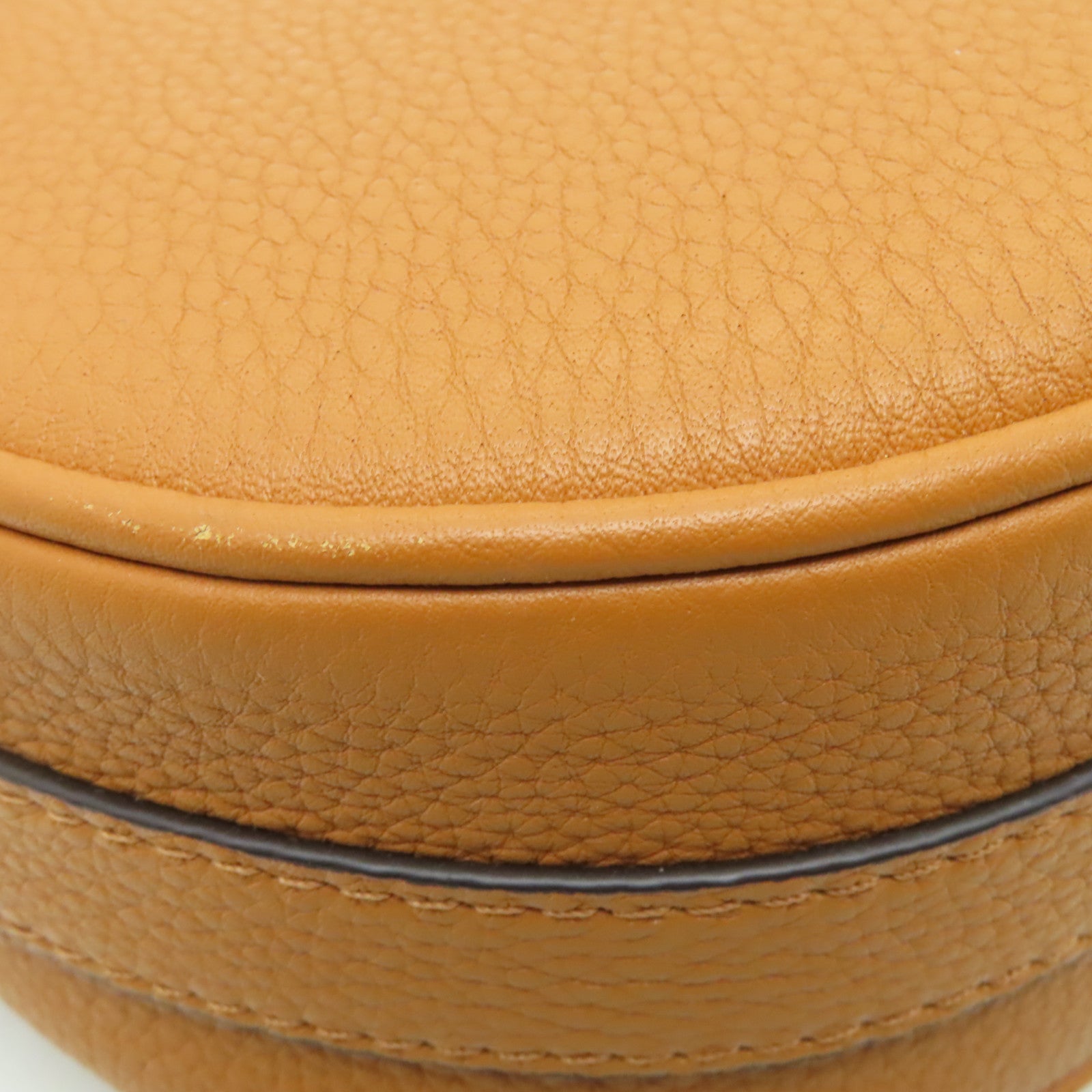 LOUIS VUITTON 【清倉大減價】粒面小牛皮Pont 9 Soft MM金扣肩背袋啡色