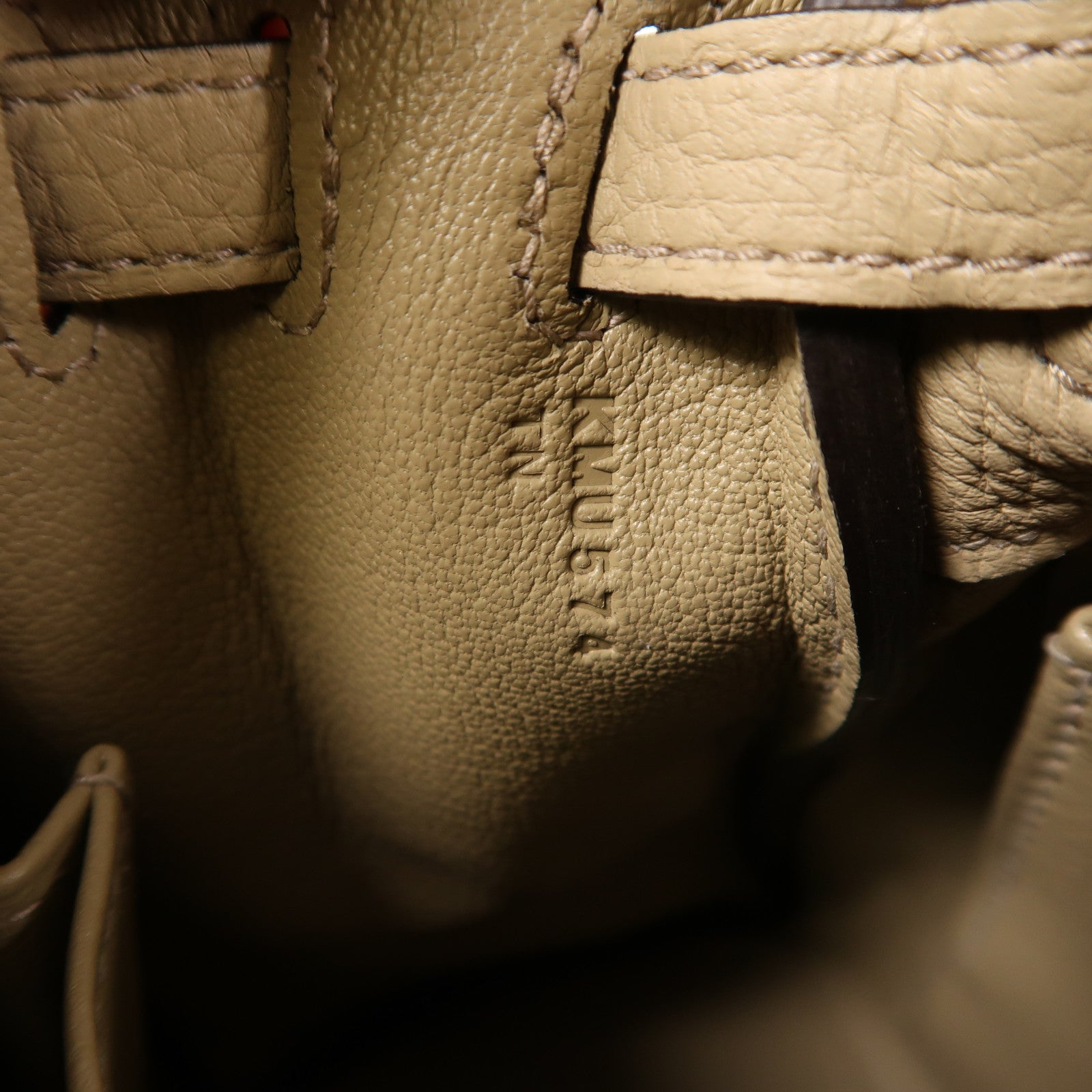 HERMES 【激減優惠】Togo皮革Kelly II 25金扣手挽肩背兩用袋Trench