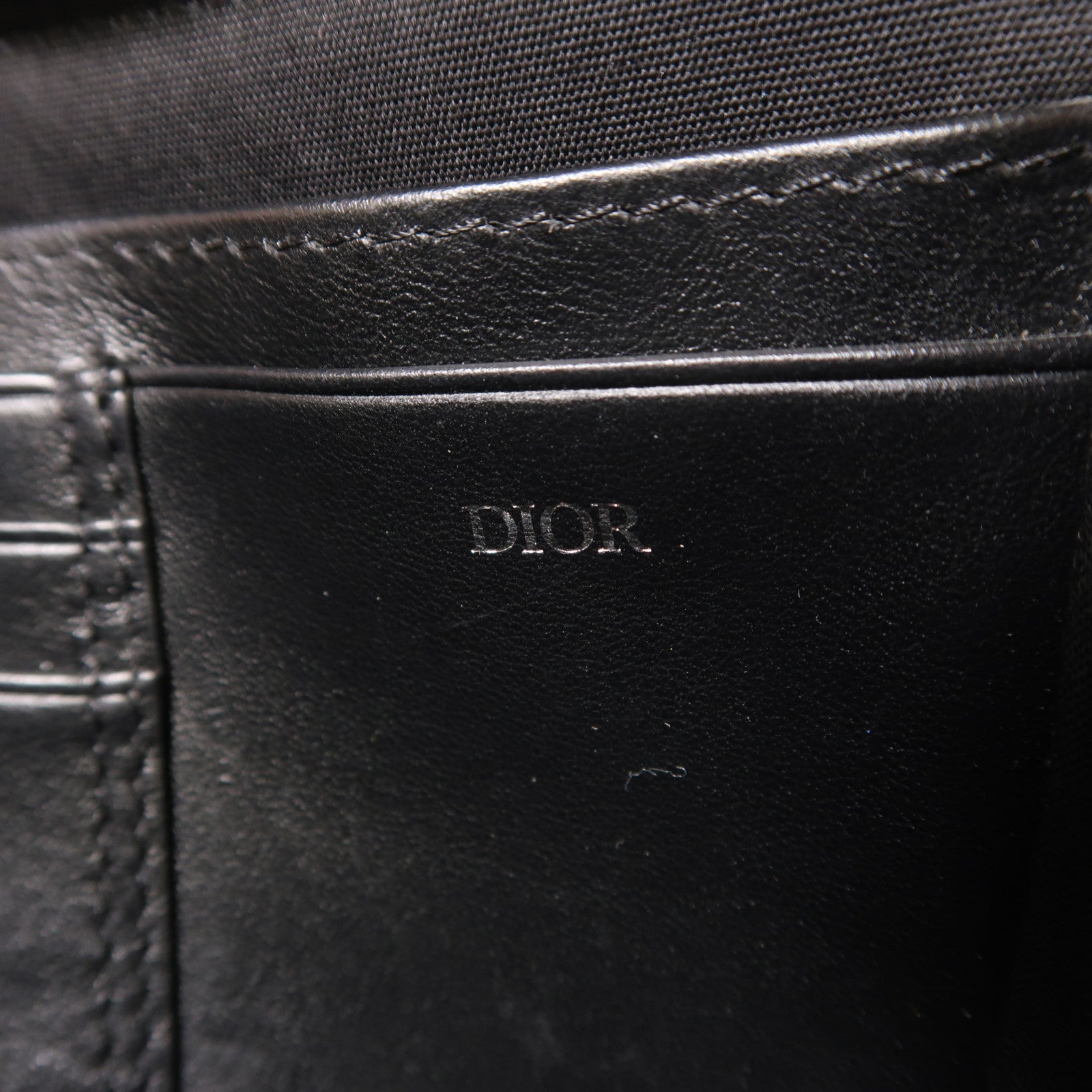 Dior 帆布Shoulder Bag銀扣肩背袋
