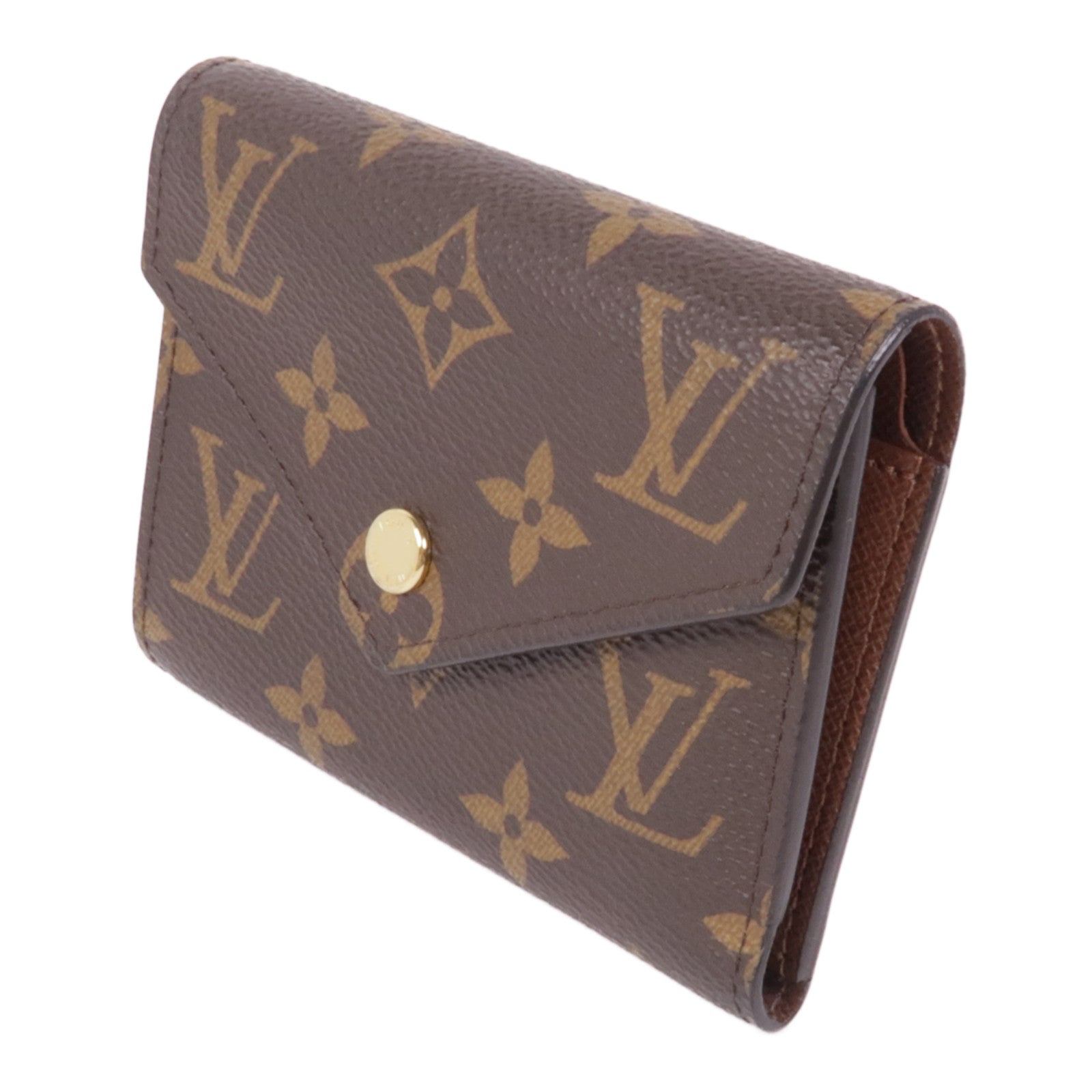 LOUIS VUITTON Monogram Victorine Wallet金扣錢包