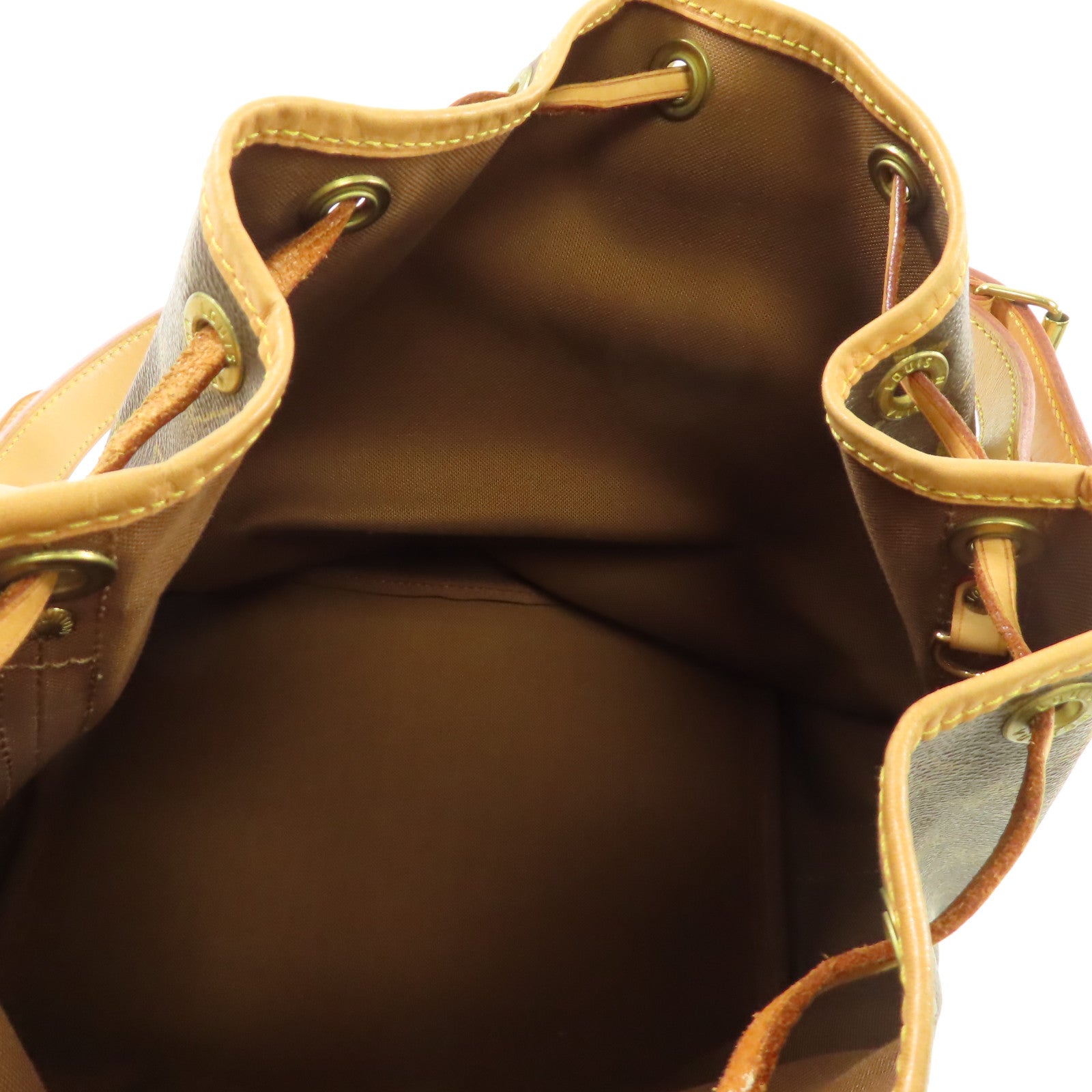 LOUIS VUITTON Monogram Petit Noe金扣肩背袋啡色