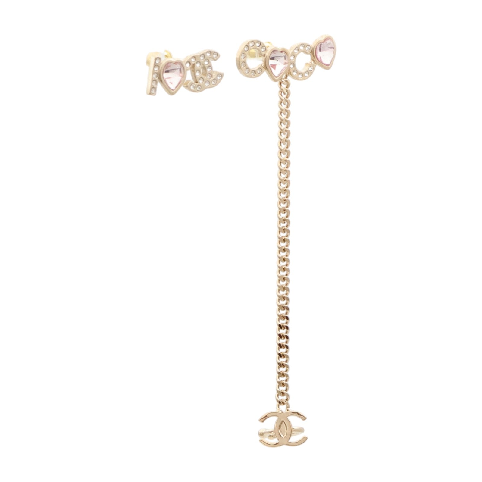 CHANEL 金屬/PVC Earrings耳環