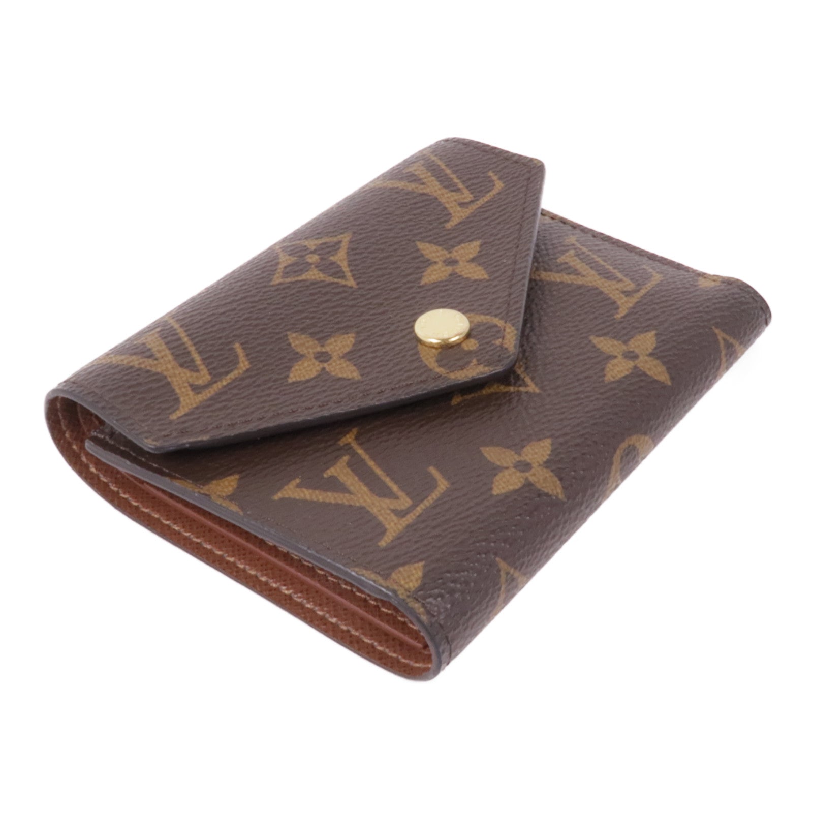 LOUIS VUITTON Monogram Victorine Wallet金扣錢包