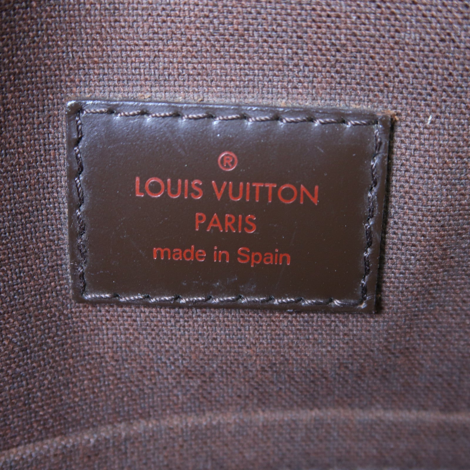 LOUIS VUITTON Damier Brooklyn MM金扣肩背袋啡色