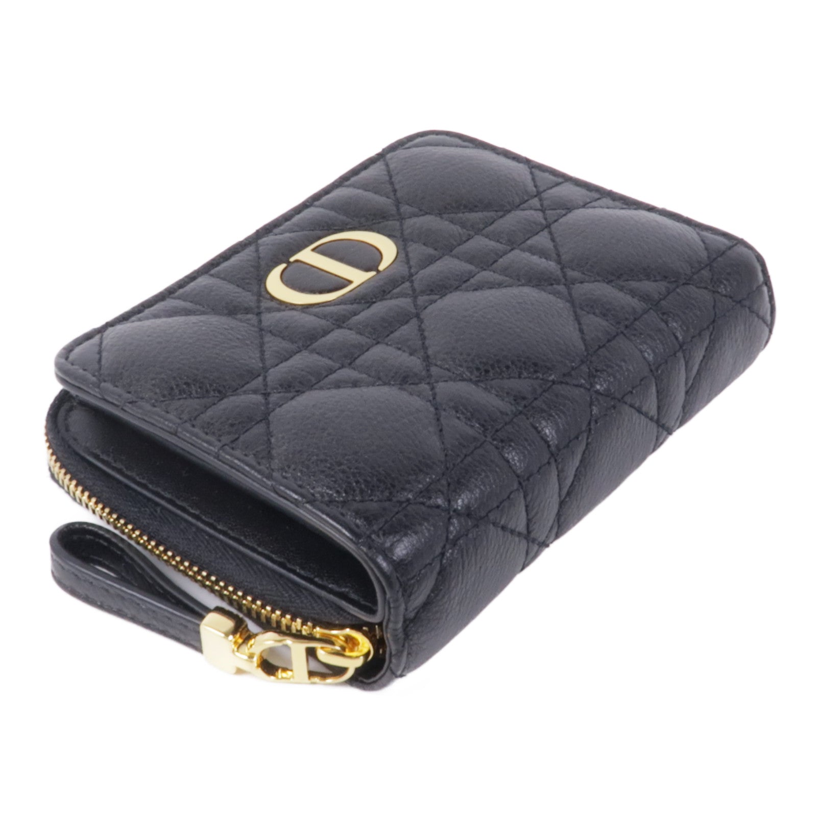 Dior 牛皮皮革Wallet/Purse金扣錢包