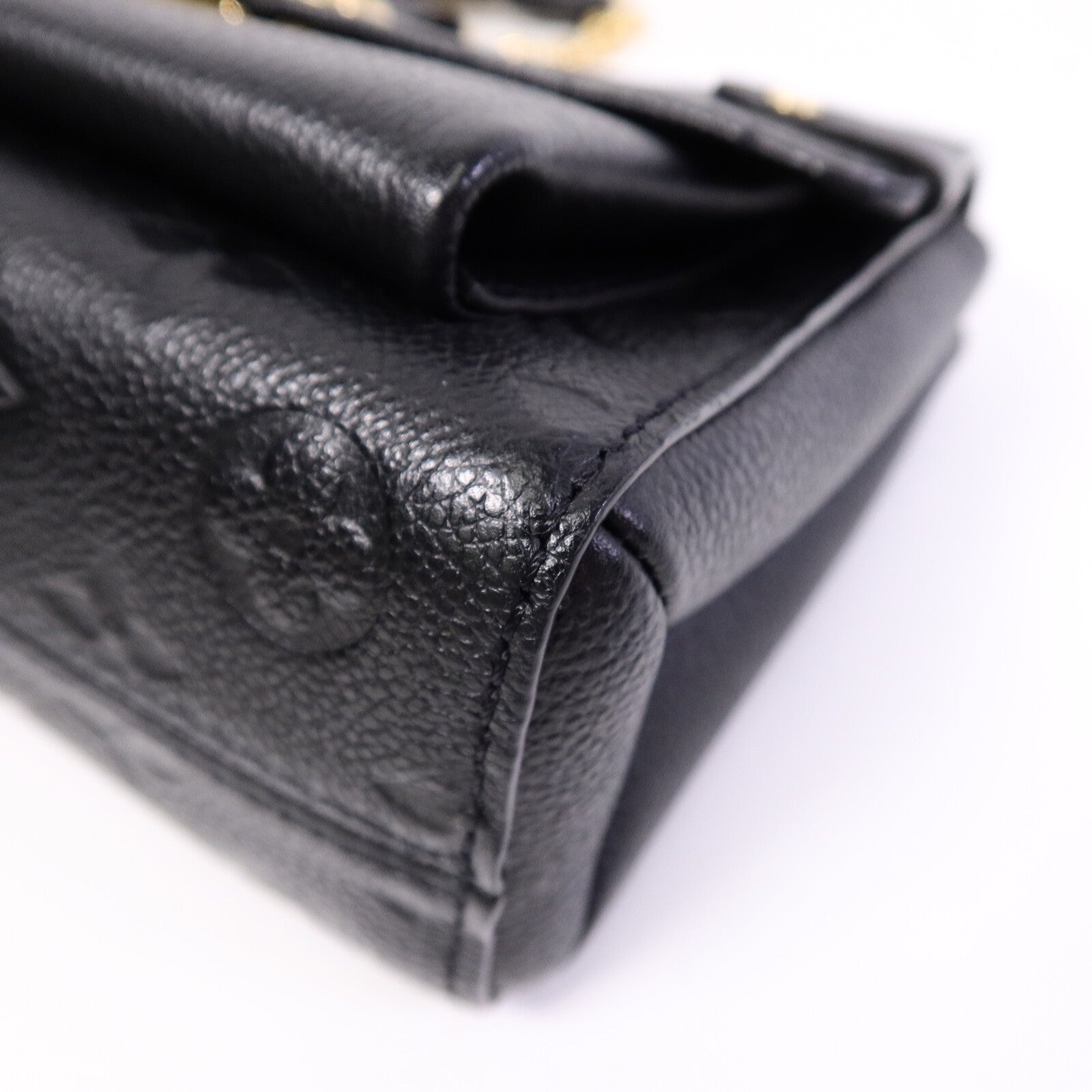 LOUIS VUITTON Monogram Empreinte Vavin BB鏈帶手挽肩背兩用袋