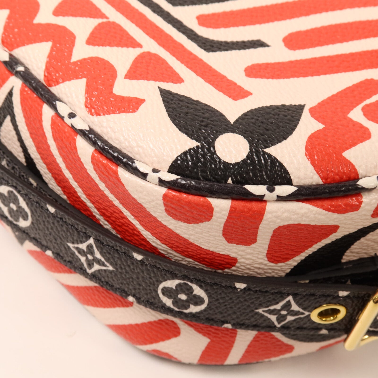 LOUIS VUITTON Monogram Giant Crafty Boite Chapoe Soupe肩背袋