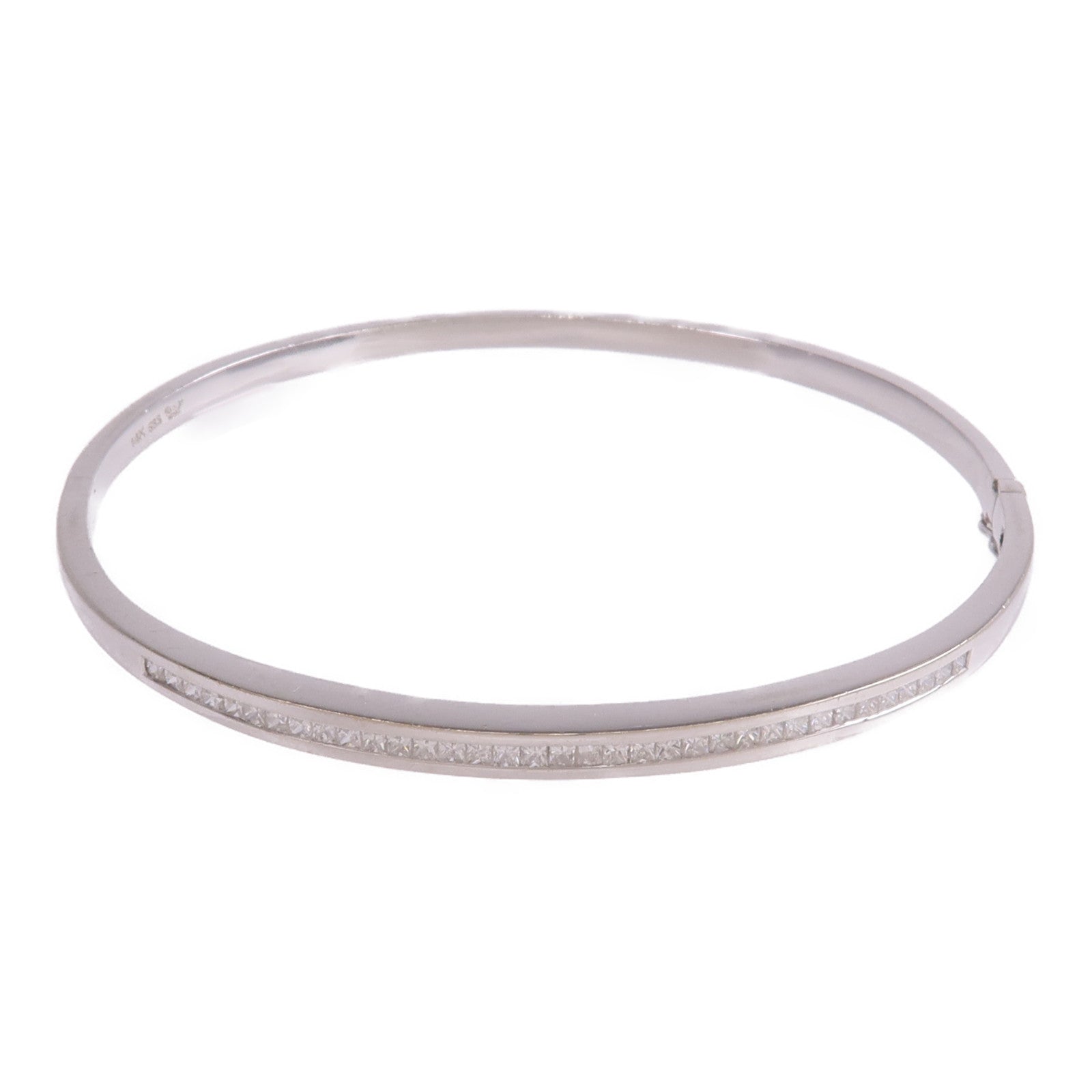 JEWELRY 14K白金Diamond Bracelet鑽石手鐲