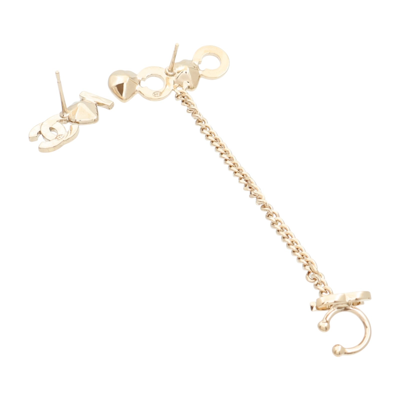 CHANEL 金屬/PVC Earrings耳環