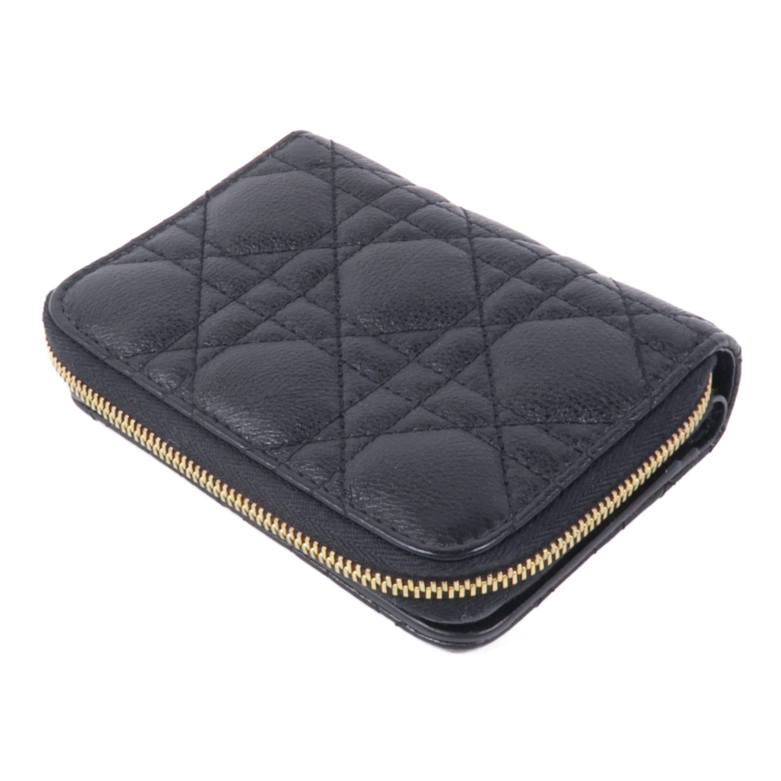 Dior 牛皮皮革Wallet/Purse金扣錢包