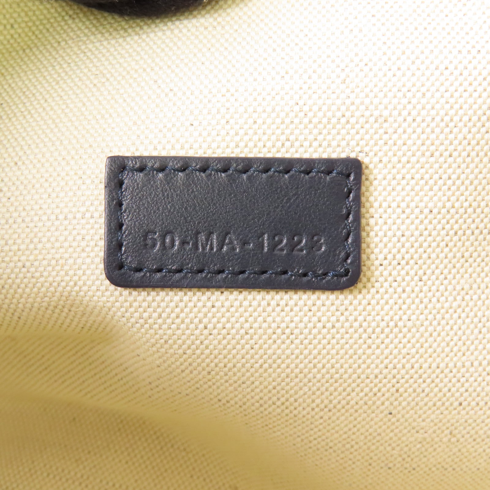 Dior 帆布Nomad Pouch金扣手挽袋