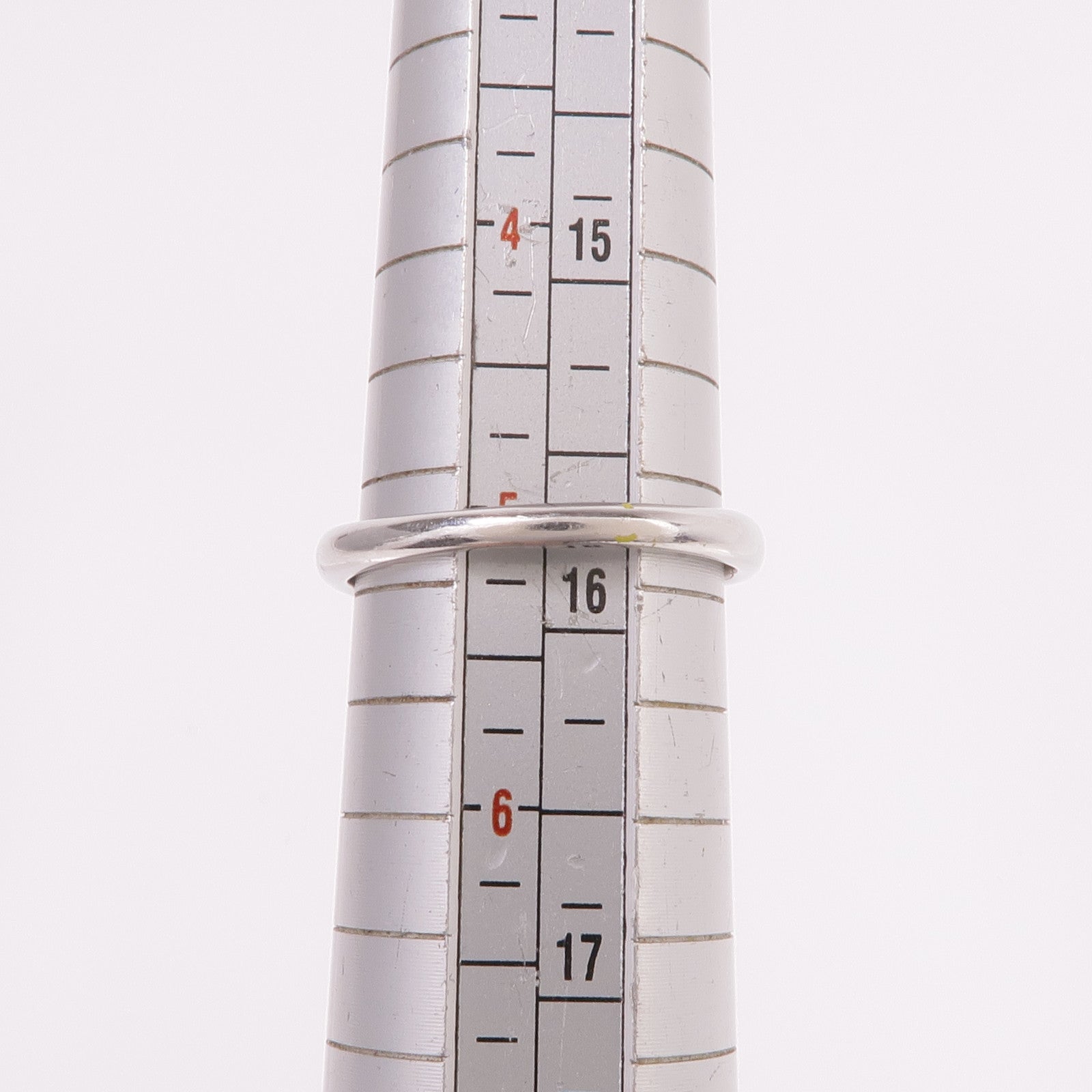 JEWELRY PT900鉑金Ruby Diamond Ring紅寶石/鑽石戒指US#5.5