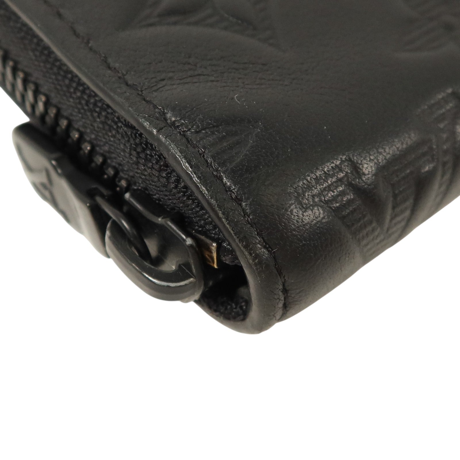LOUIS VUITTON Monogram Shadow Zippy Wallet Horizontal長錢包