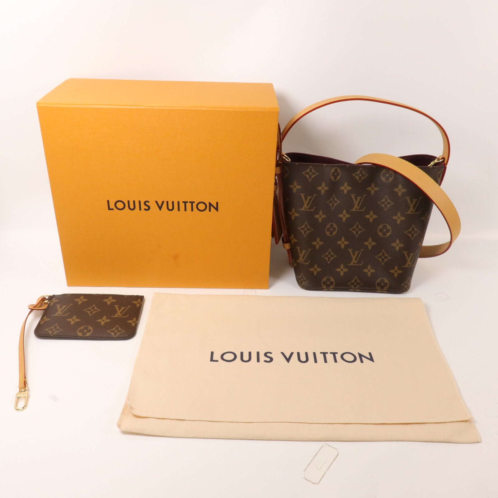 LOUIS VUITTON Monogram All In BB手挽肩背兩用袋